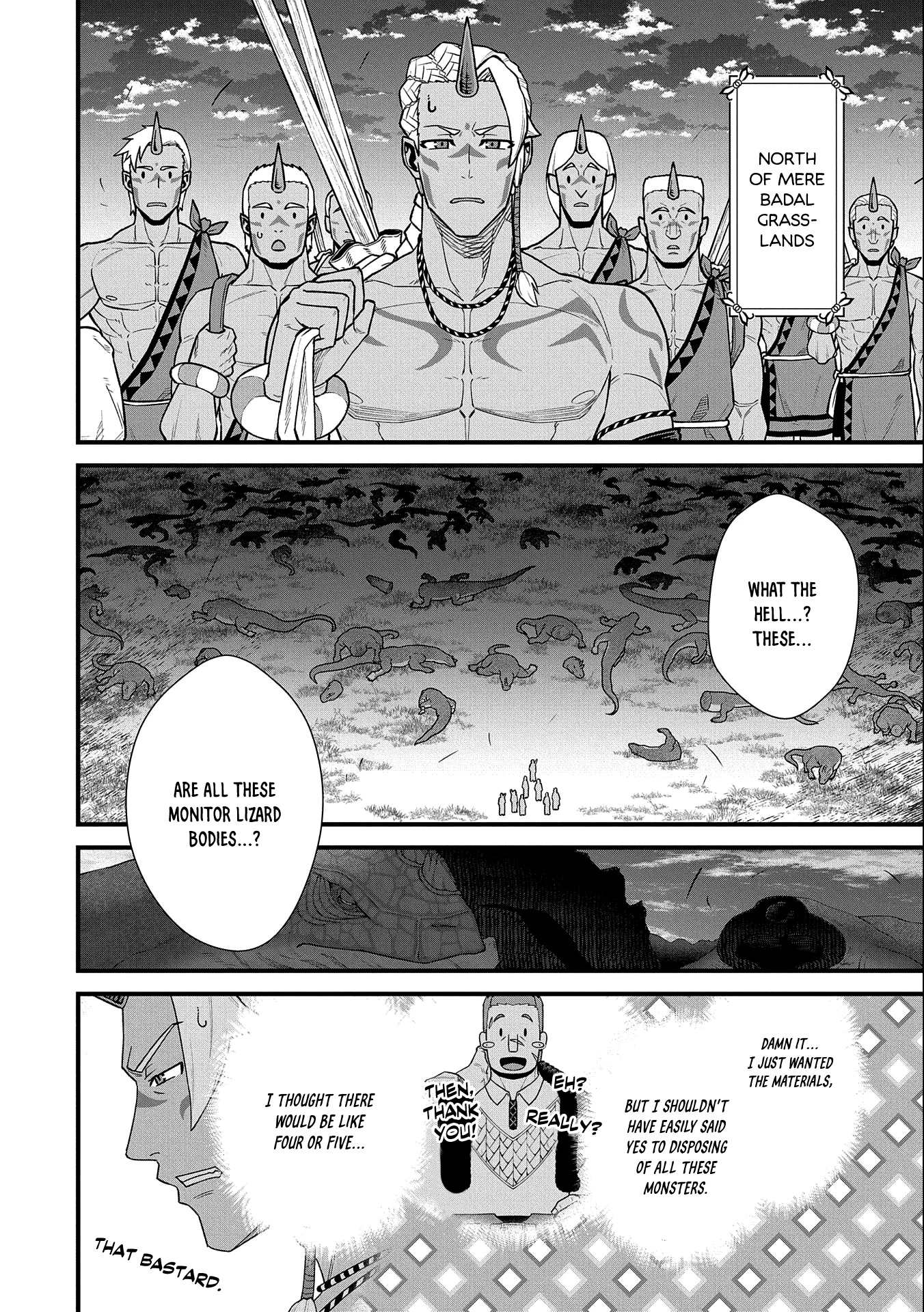 The Population Of The Frontier Owner Starts With 0. "Dias The Blue" And A Blue Horned Girl. Chapter 40 page 17 - Chapter 40