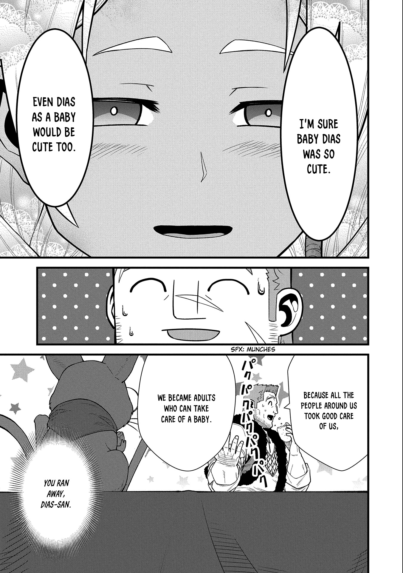 The Population Of The Frontier Owner Starts With 0. "Dias The Blue" And A Blue Horned Girl. Chapter 40 page 28 - Chapter 40