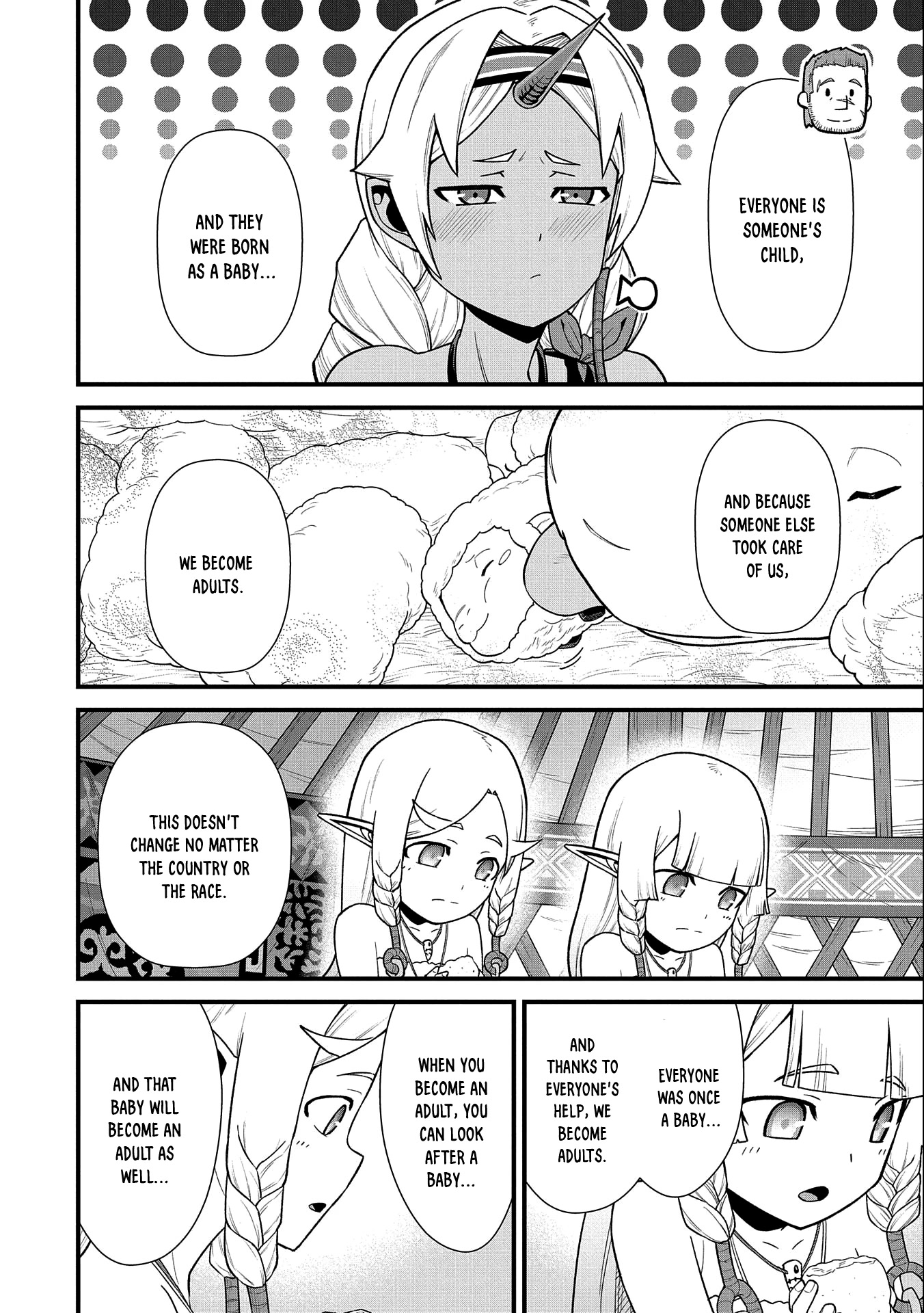 The Population Of The Frontier Owner Starts With 0. "Dias The Blue" And A Blue Horned Girl. Chapter 40 page 29 - Chapter 40