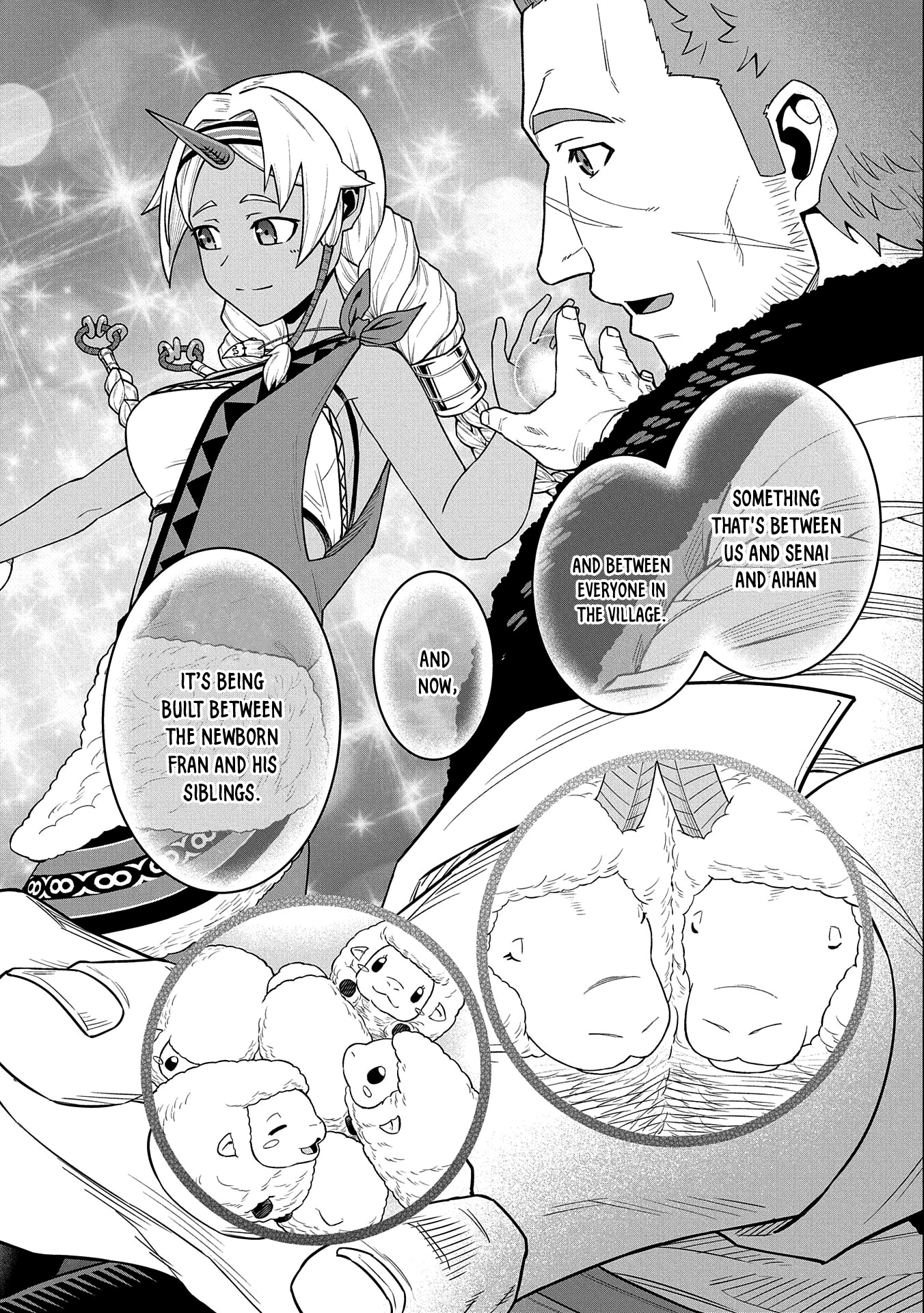 The Population Of The Frontier Owner Starts With 0. "Dias The Blue" And A Blue Horned Girl. Chapter 40 page 31 - Chapter 40