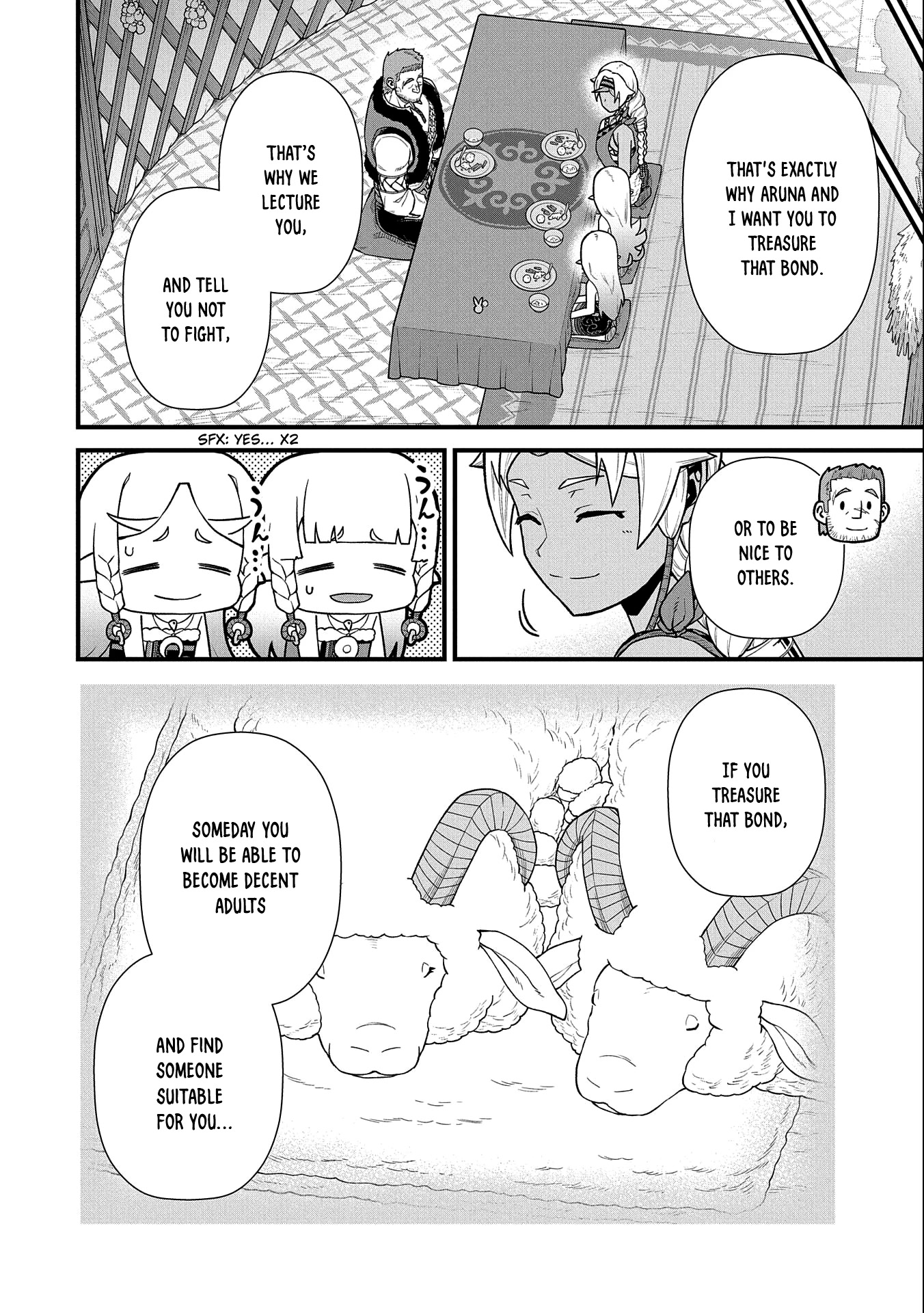 The Population Of The Frontier Owner Starts With 0. "Dias The Blue" And A Blue Horned Girl. Chapter 40 page 33 - Chapter 40