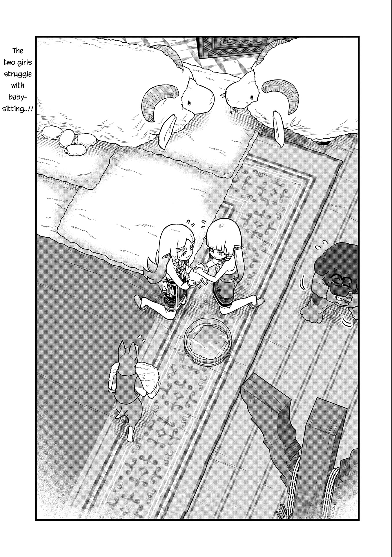 The Population Of The Frontier Owner Starts With 0. "Dias The Blue" And A Blue Horned Girl. Chapter 40 page 8 - Chapter 40