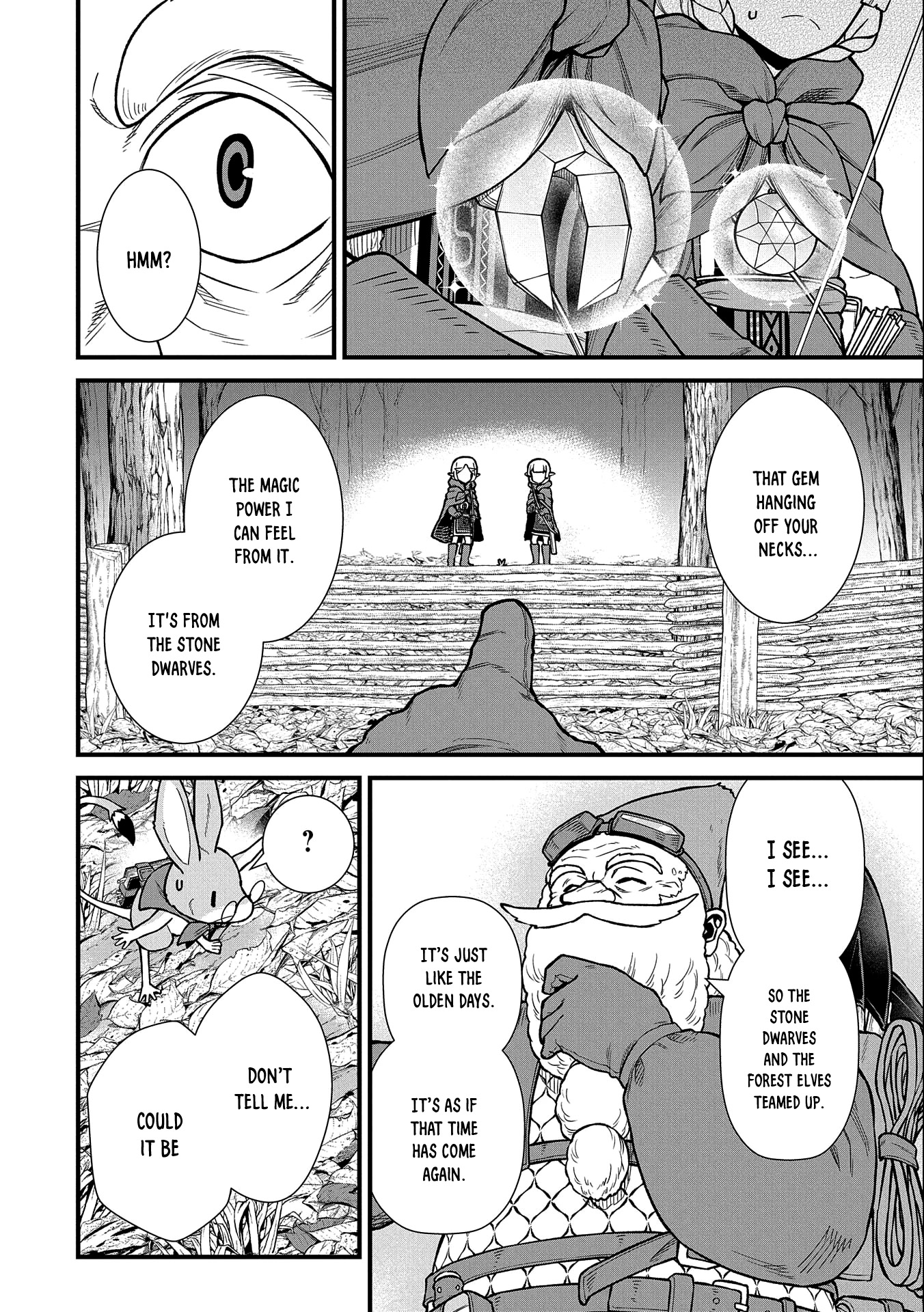 The Population Of The Frontier Owner Starts With 0. "Dias The Blue" And A Blue Horned Girl. Chapter 41 page 31 - Chapter 41