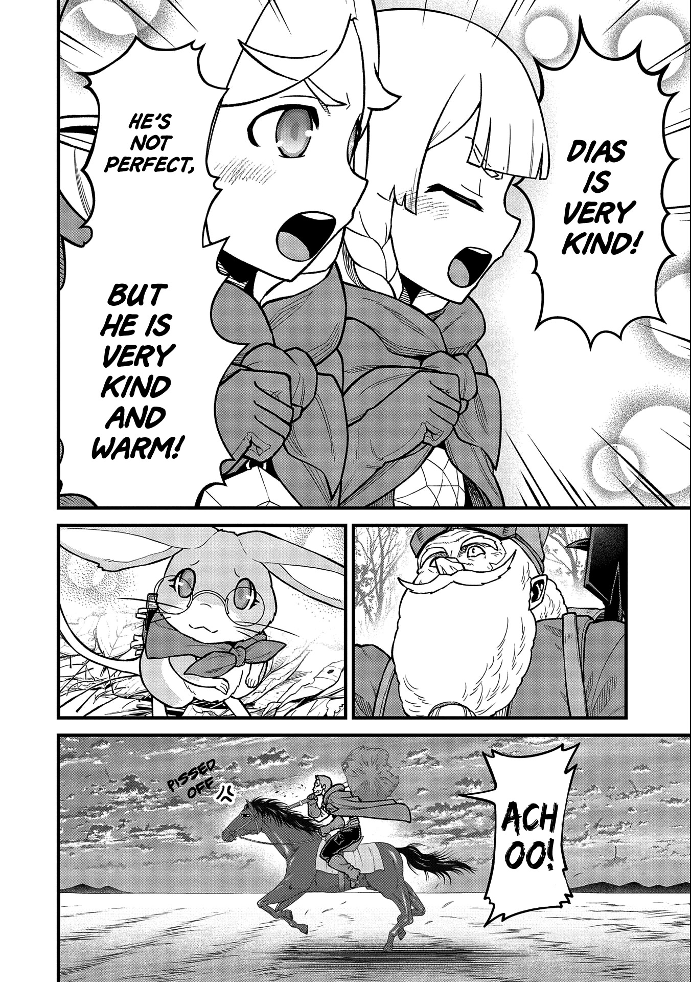 The Population Of The Frontier Owner Starts With 0. "Dias The Blue" And A Blue Horned Girl. Chapter 41 page 33 - Chapter 41