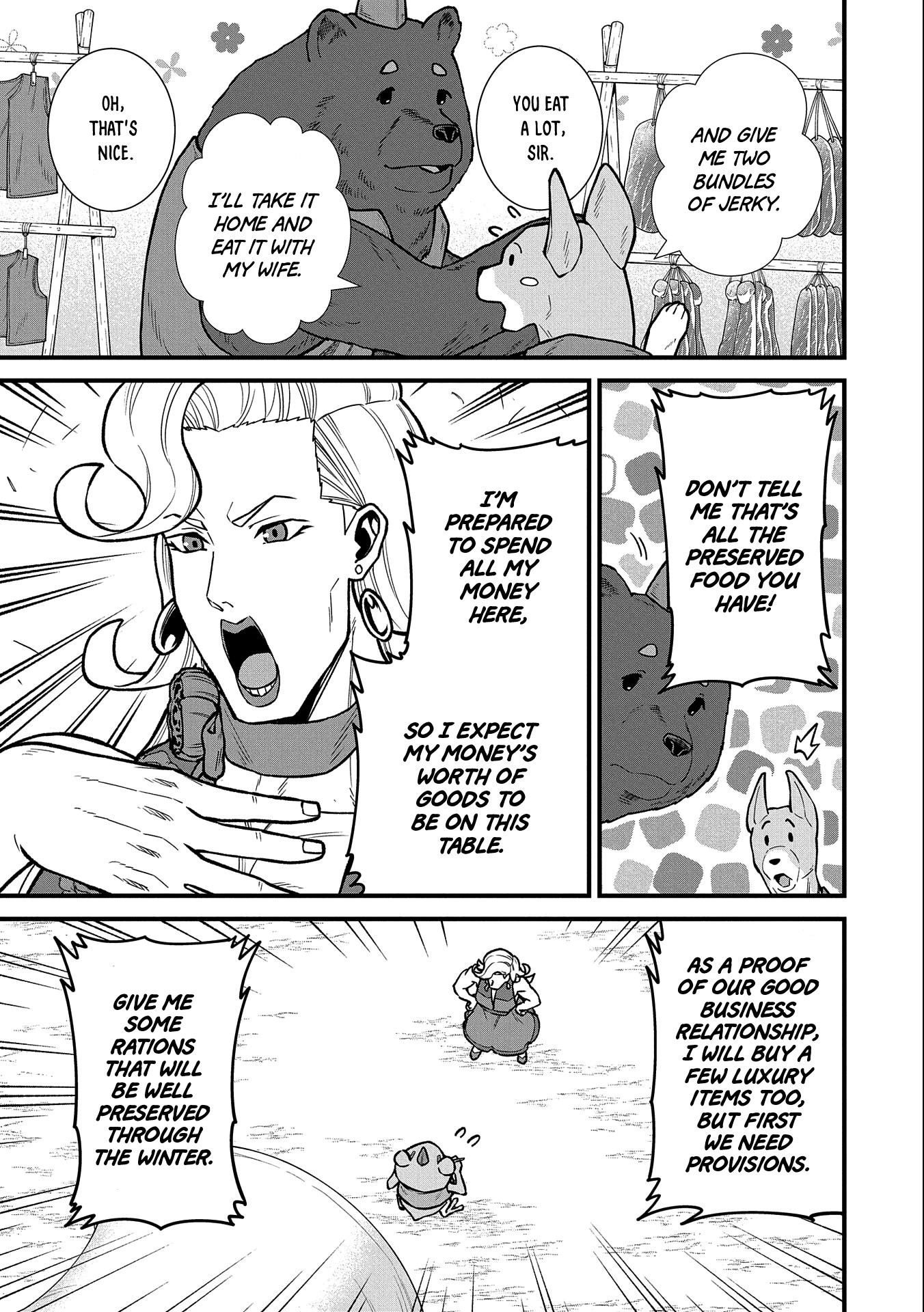 The Population Of The Frontier Owner Starts With 0. "Dias The Blue" And A Blue Horned Girl. Chapter 42 page 14 - Chapter 42