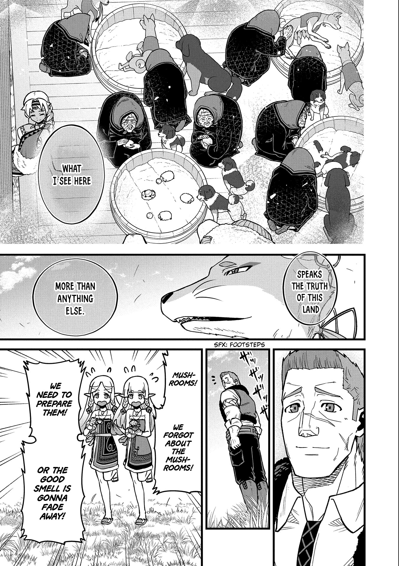 The Population Of The Frontier Owner Starts With 0. "Dias The Blue" And A Blue Horned Girl. Chapter 42 page 22 - Chapter 42