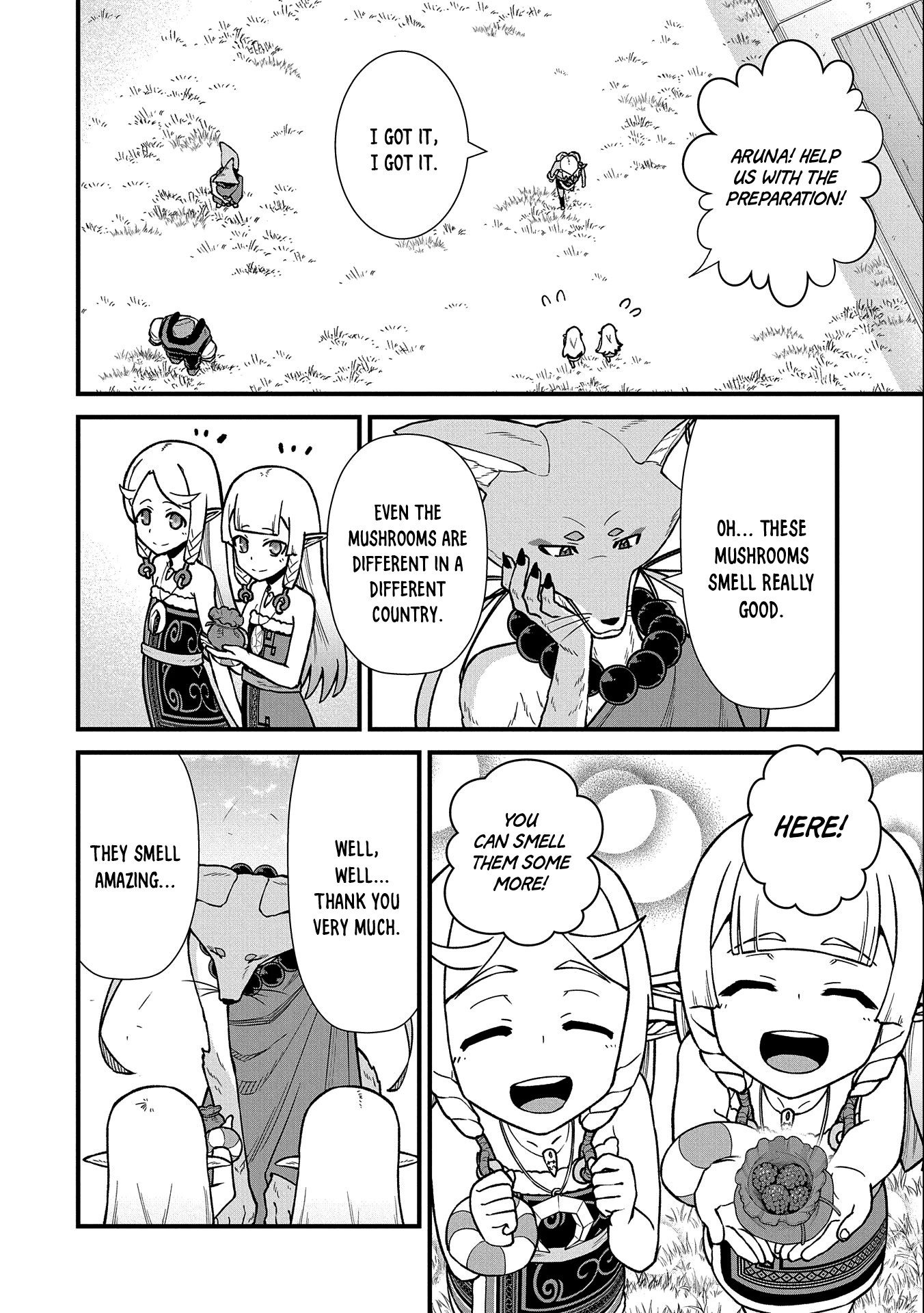 The Population Of The Frontier Owner Starts With 0. "Dias The Blue" And A Blue Horned Girl. Chapter 42 page 23 - Chapter 42