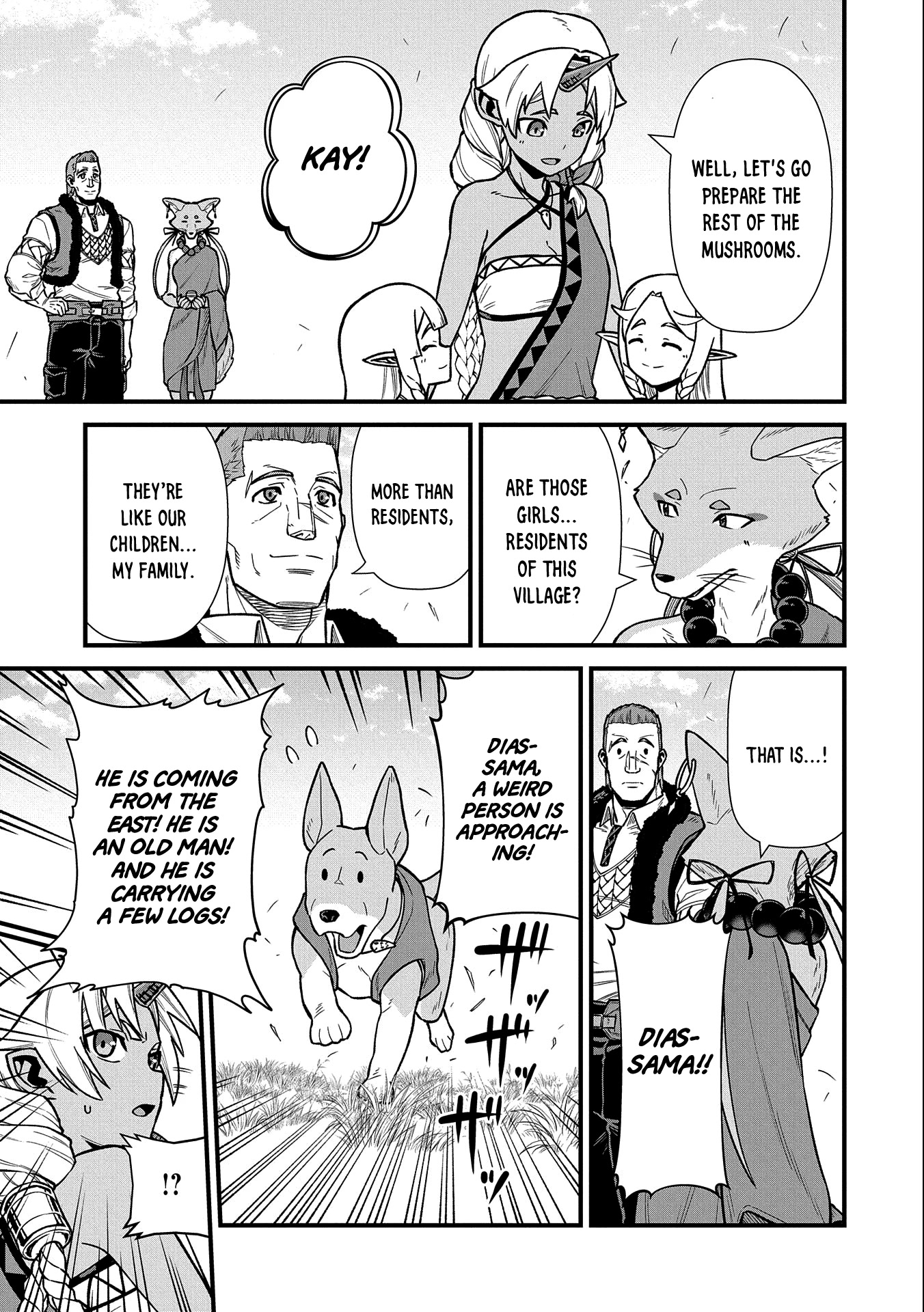 The Population Of The Frontier Owner Starts With 0. "Dias The Blue" And A Blue Horned Girl. Chapter 42 page 26 - Chapter 42