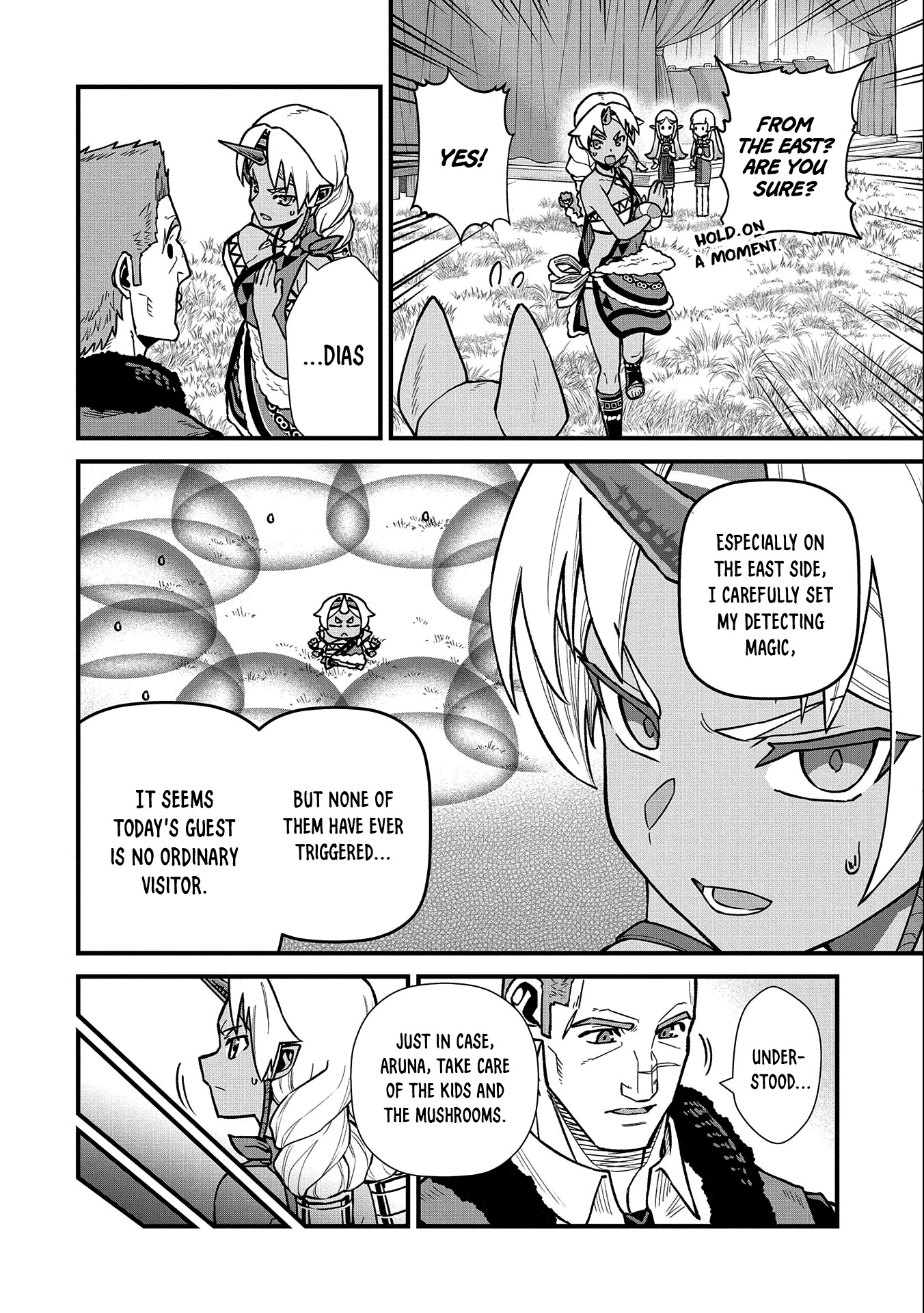 The Population Of The Frontier Owner Starts With 0. "Dias The Blue" And A Blue Horned Girl. Chapter 42 page 27 - Chapter 42