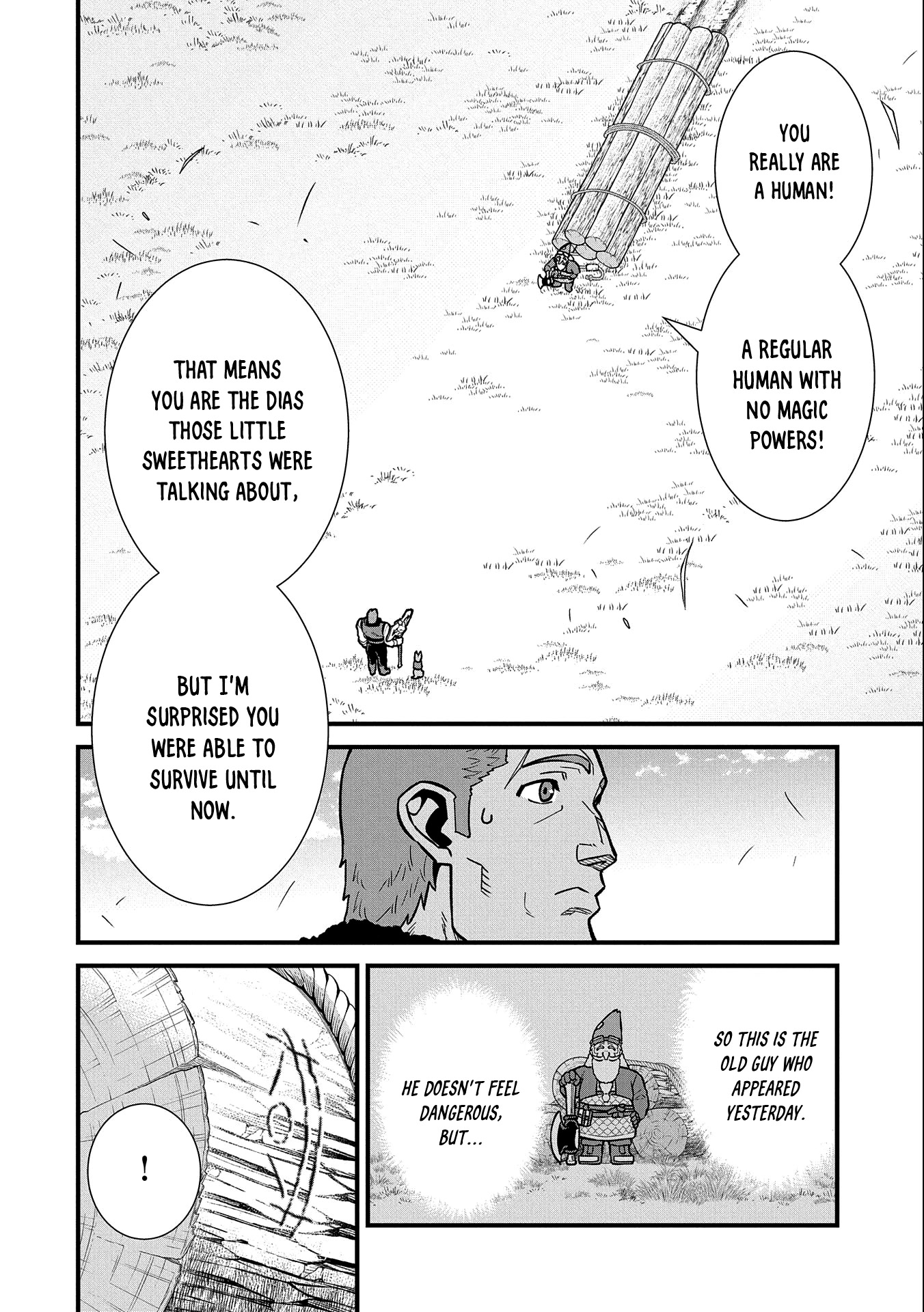 The Population Of The Frontier Owner Starts With 0. "Dias The Blue" And A Blue Horned Girl. Chapter 42 page 30 - Chapter 42
