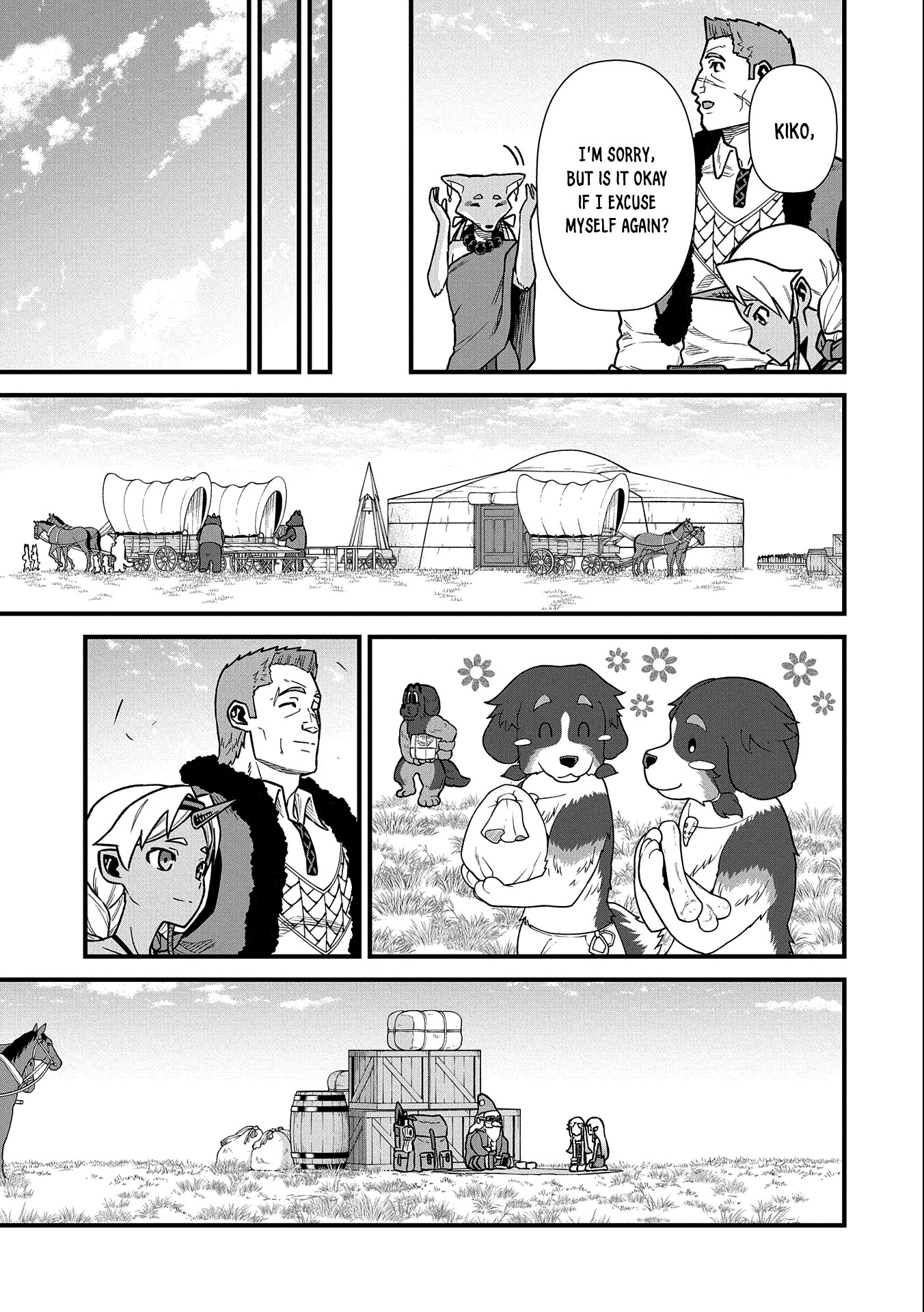 The Population Of The Frontier Owner Starts With 0. "Dias The Blue" And A Blue Horned Girl. Chapter 43 page 17 - Chapter 43