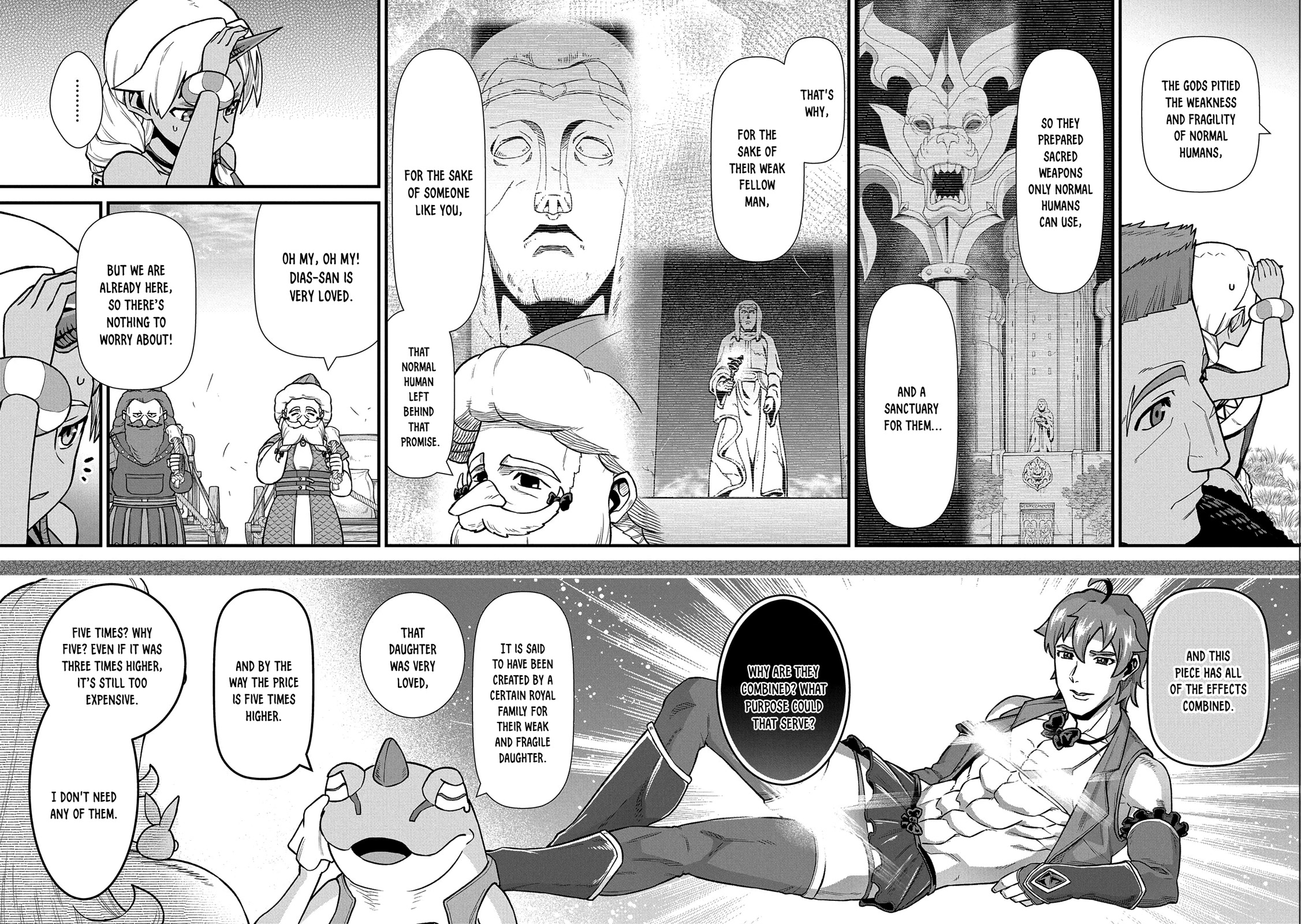 The Population Of The Frontier Owner Starts With 0. "Dias The Blue" And A Blue Horned Girl. Chapter 43 page 26 - Chapter 43