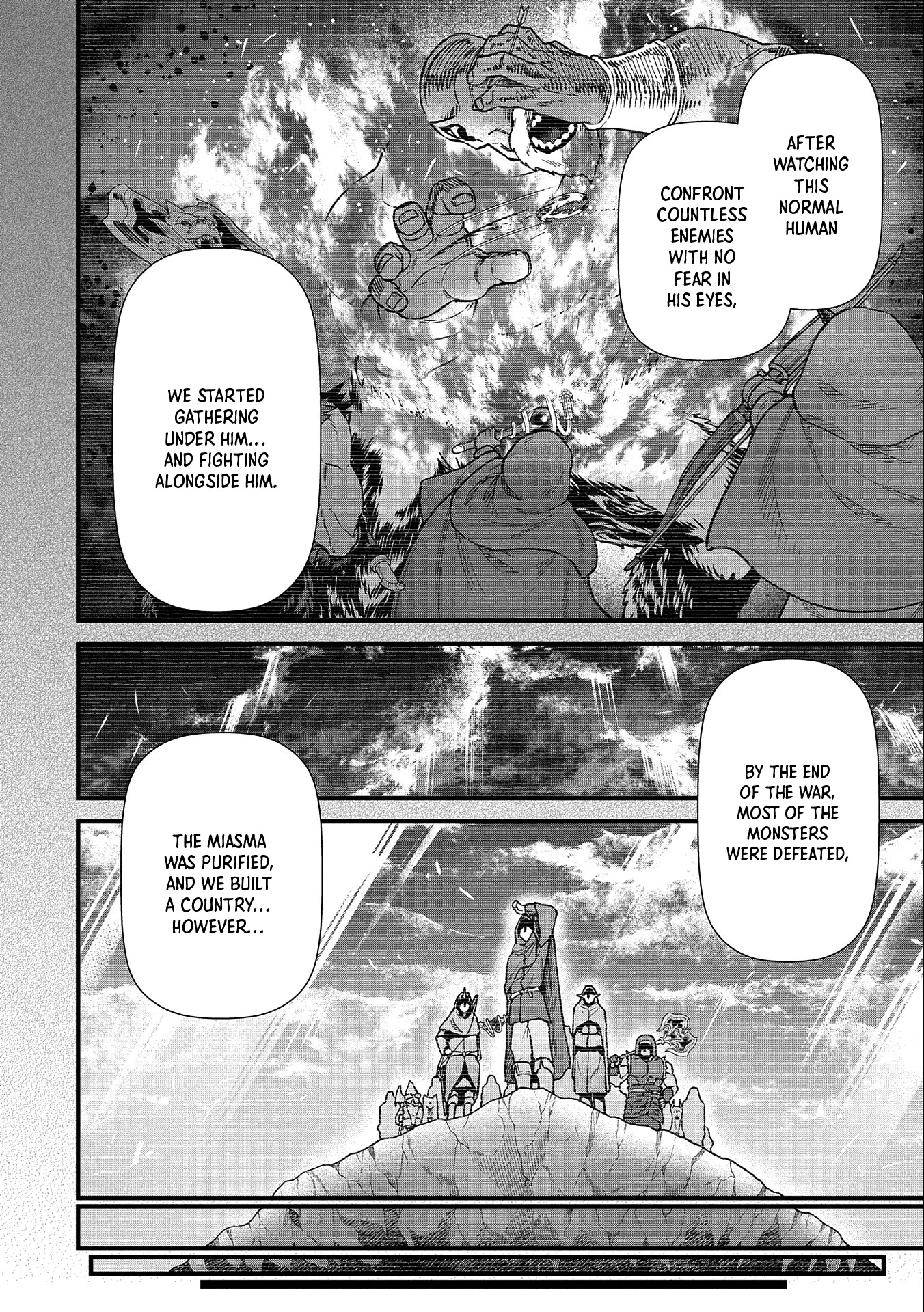 The Population Of The Frontier Owner Starts With 0. "Dias The Blue" And A Blue Horned Girl. Chapter 43 page 6 - Chapter 43
