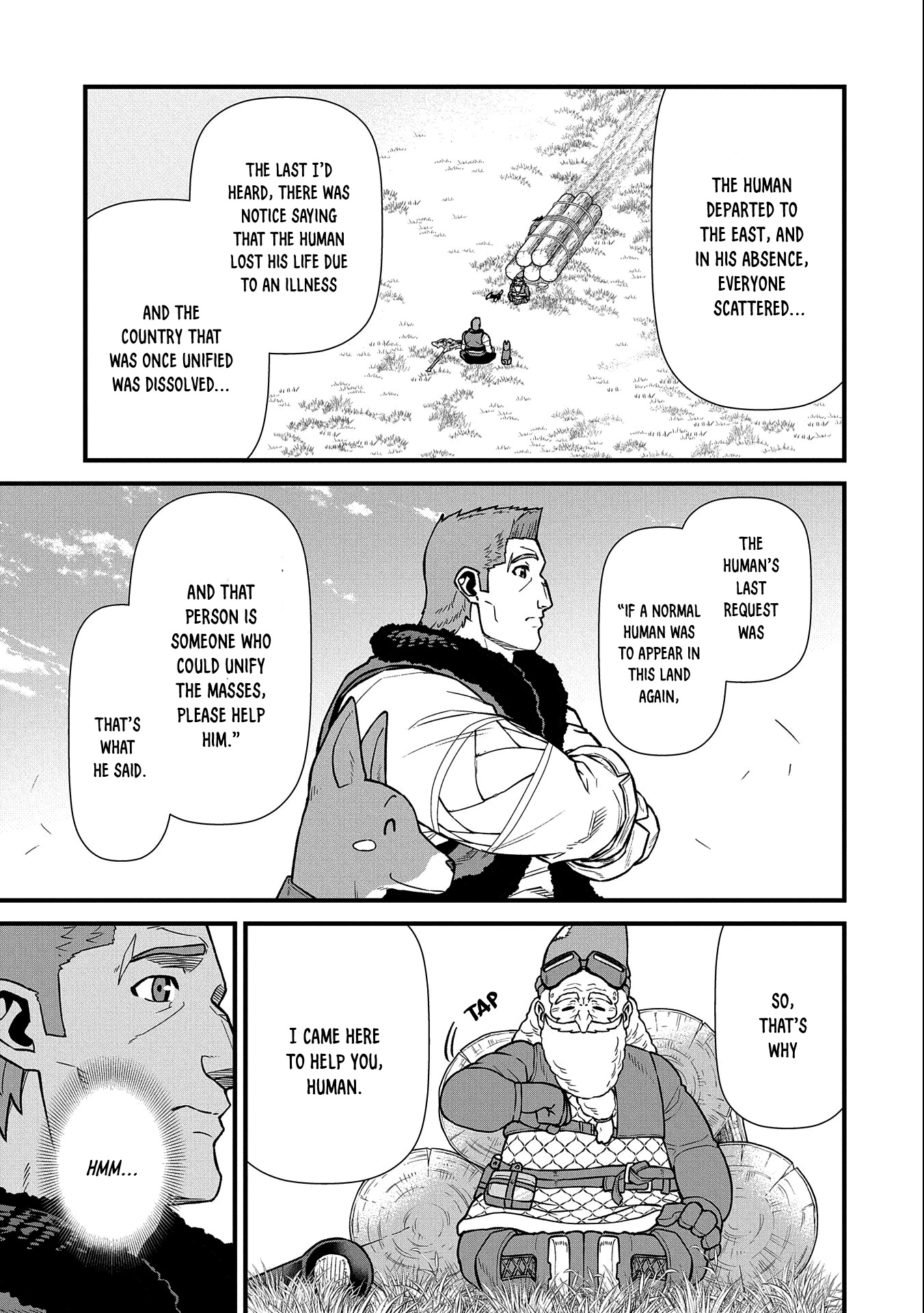 The Population Of The Frontier Owner Starts With 0. "Dias The Blue" And A Blue Horned Girl. Chapter 43 page 7 - Chapter 43