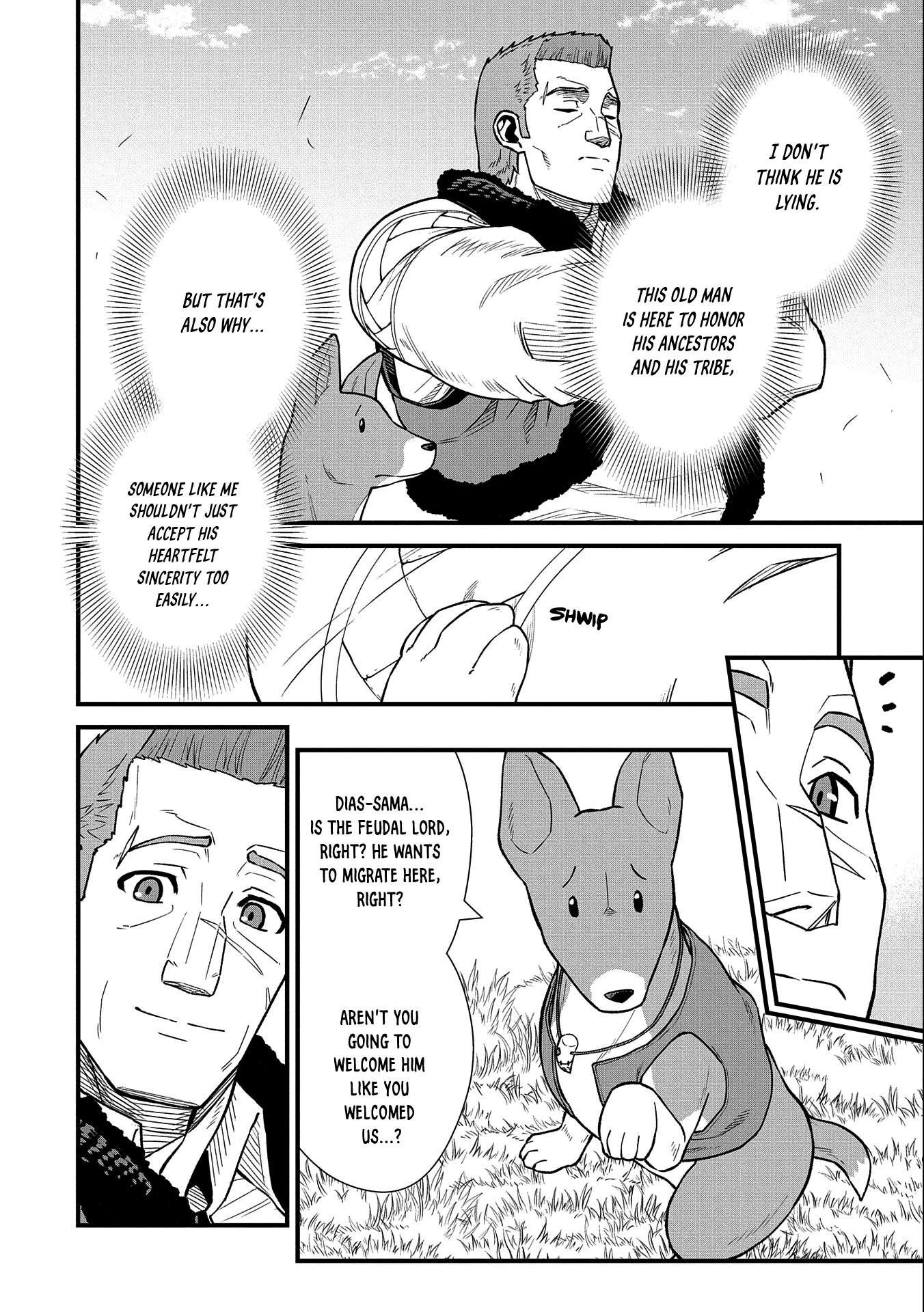 The Population Of The Frontier Owner Starts With 0. "Dias The Blue" And A Blue Horned Girl. Chapter 43 page 8 - Chapter 43