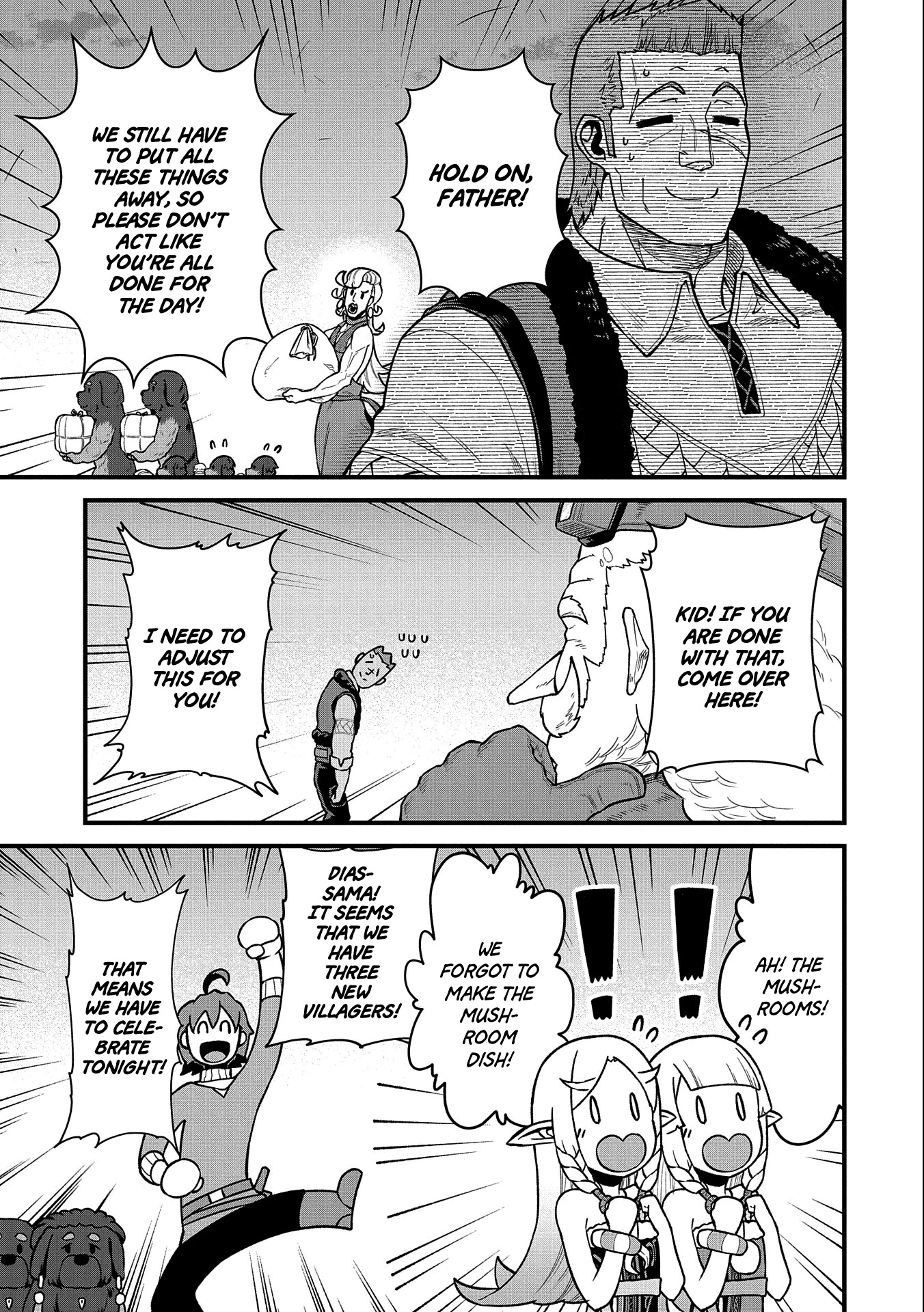 The Population Of The Frontier Owner Starts With 0. "Dias The Blue" And A Blue Horned Girl. Chapter 44 page 10 - Chapter 44
