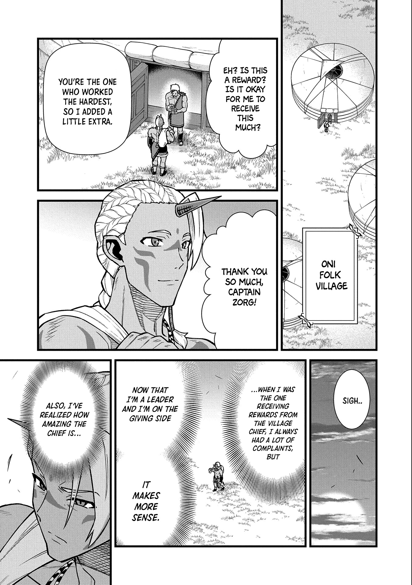 The Population Of The Frontier Owner Starts With 0. "Dias The Blue" And A Blue Horned Girl. Chapter 44 page 12 - Chapter 44