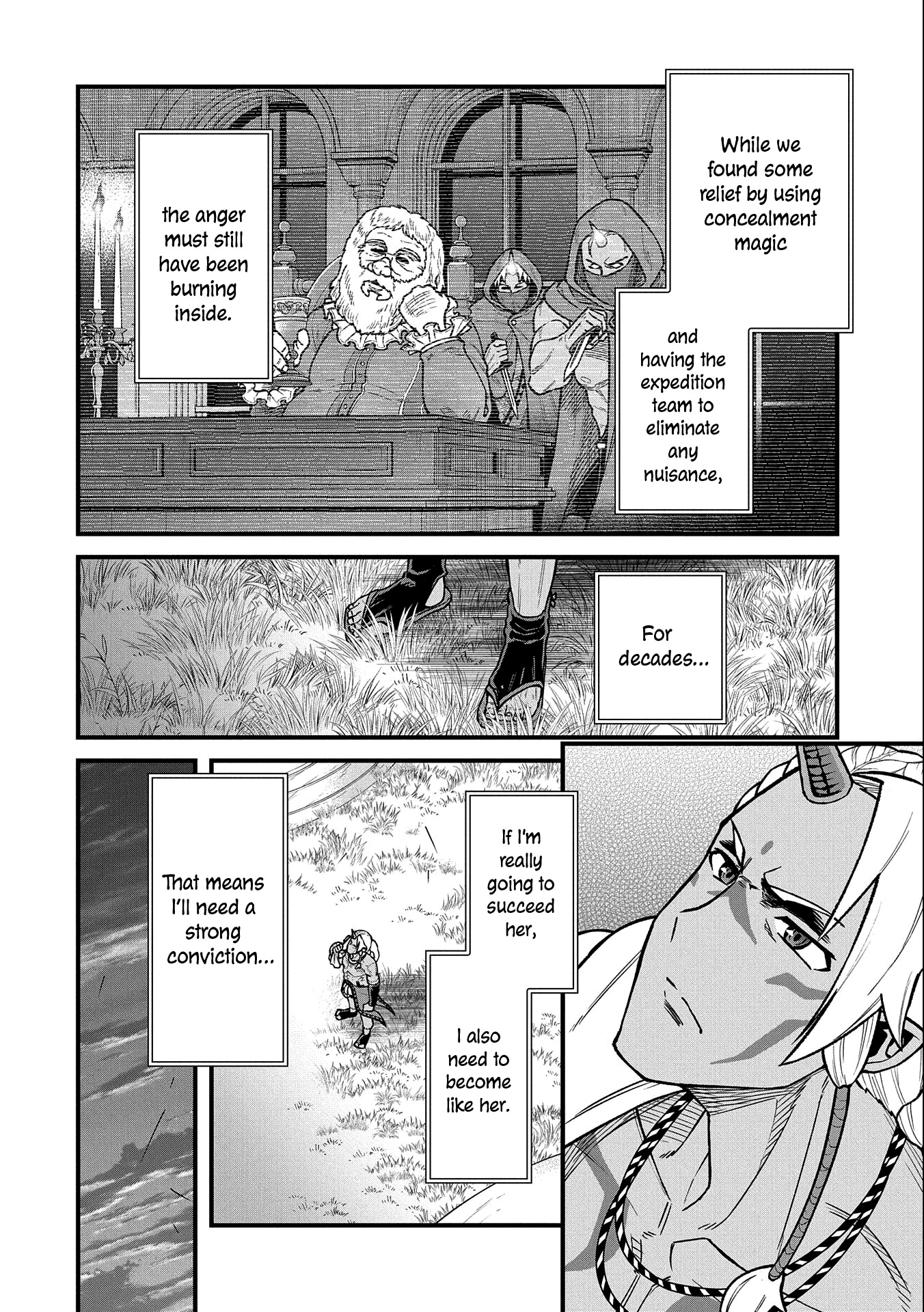 The Population Of The Frontier Owner Starts With 0. "Dias The Blue" And A Blue Horned Girl. Chapter 44 page 14 - Chapter 44