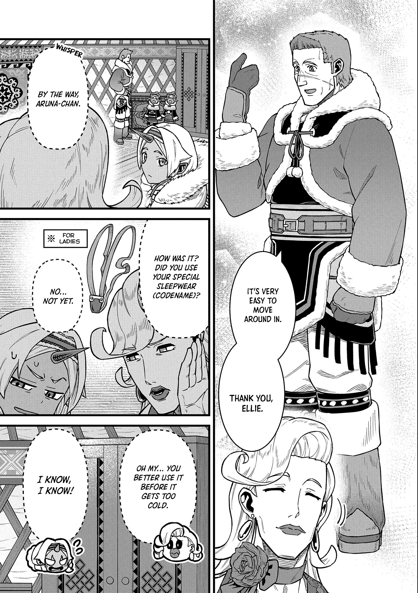 The Population Of The Frontier Owner Starts With 0. "Dias The Blue" And A Blue Horned Girl. Chapter 44 page 29 - Chapter 44