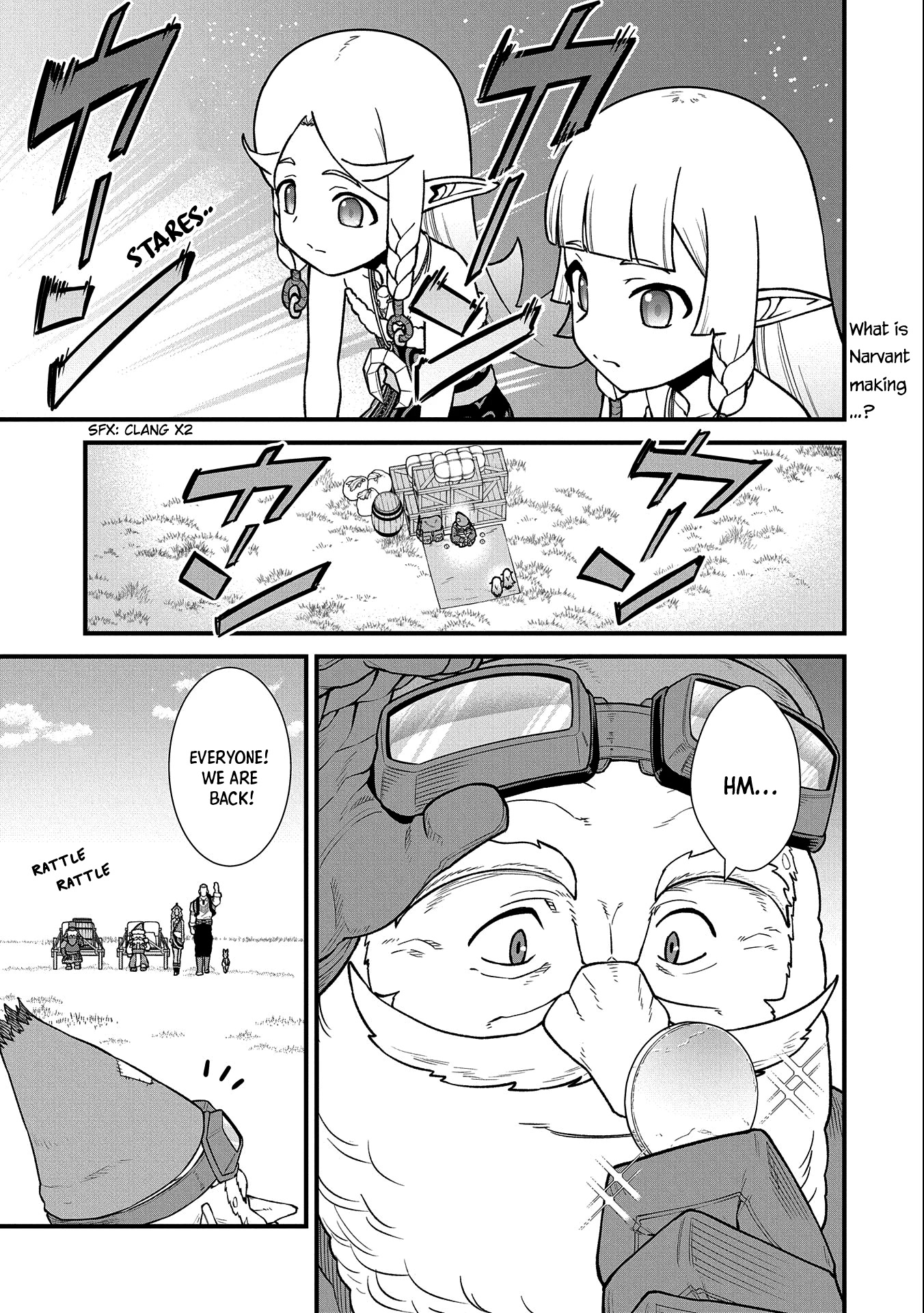 The Population Of The Frontier Owner Starts With 0. "Dias The Blue" And A Blue Horned Girl. Chapter 44 page 4 - Chapter 44