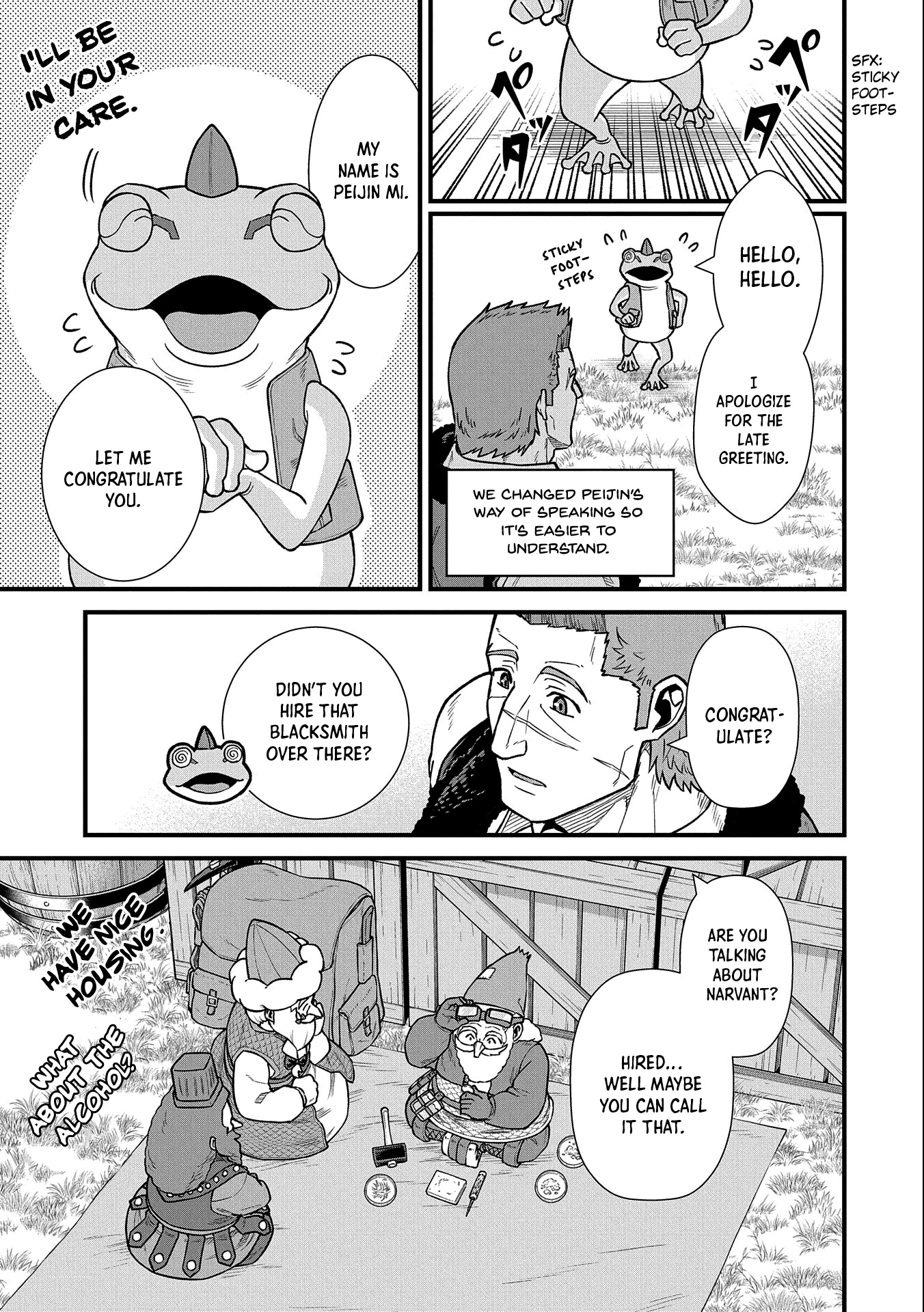 The Population Of The Frontier Owner Starts With 0. "Dias The Blue" And A Blue Horned Girl. Chapter 44 page 6 - Chapter 44