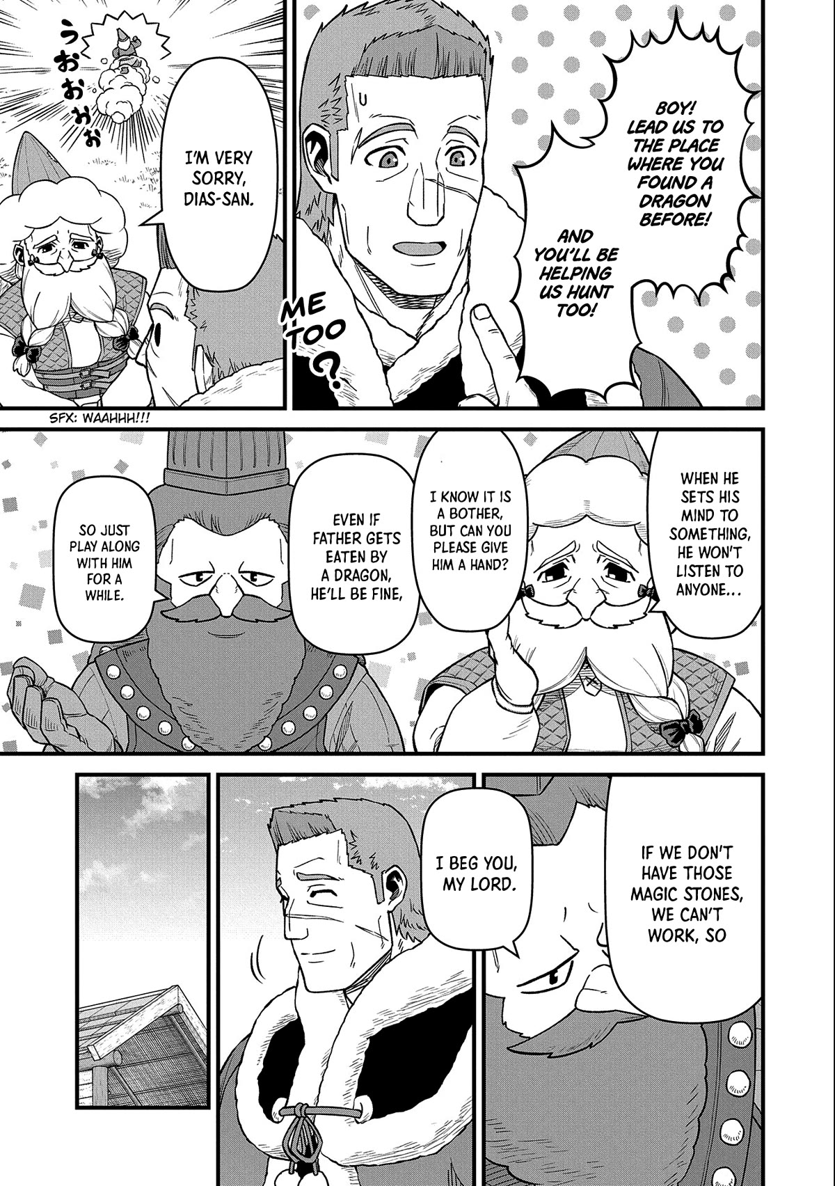 The Population Of The Frontier Owner Starts With 0. "Dias The Blue" And A Blue Horned Girl. Chapter 45 page 12 - Chapter 45