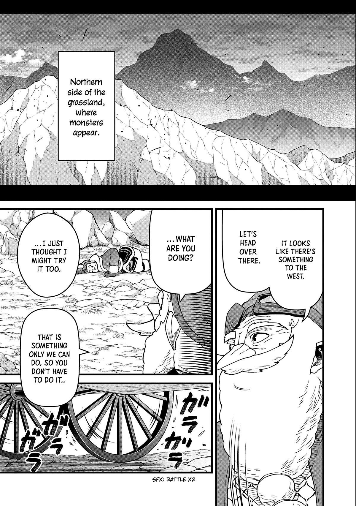 The Population Of The Frontier Owner Starts With 0. "Dias The Blue" And A Blue Horned Girl. Chapter 45 page 14 - Chapter 45