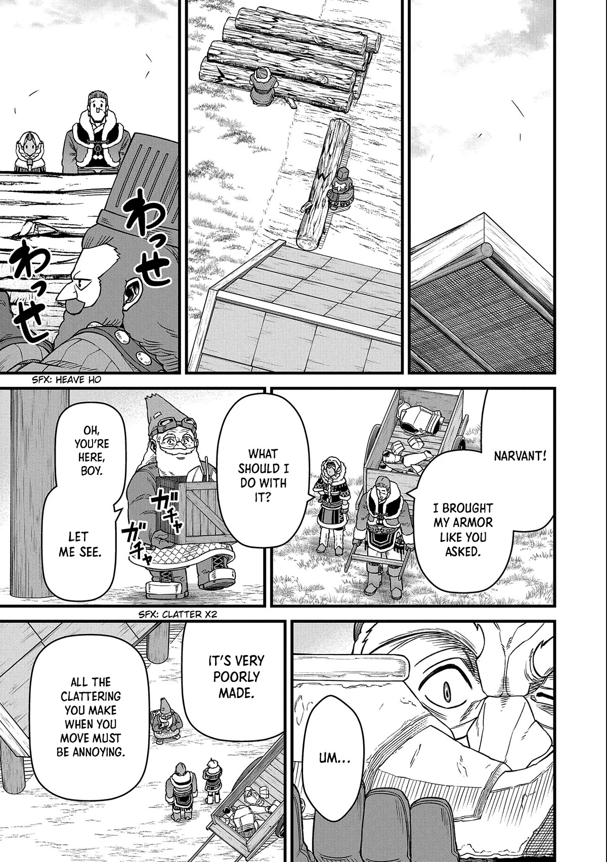 The Population Of The Frontier Owner Starts With 0. "Dias The Blue" And A Blue Horned Girl. Chapter 45 page 30 - Chapter 45