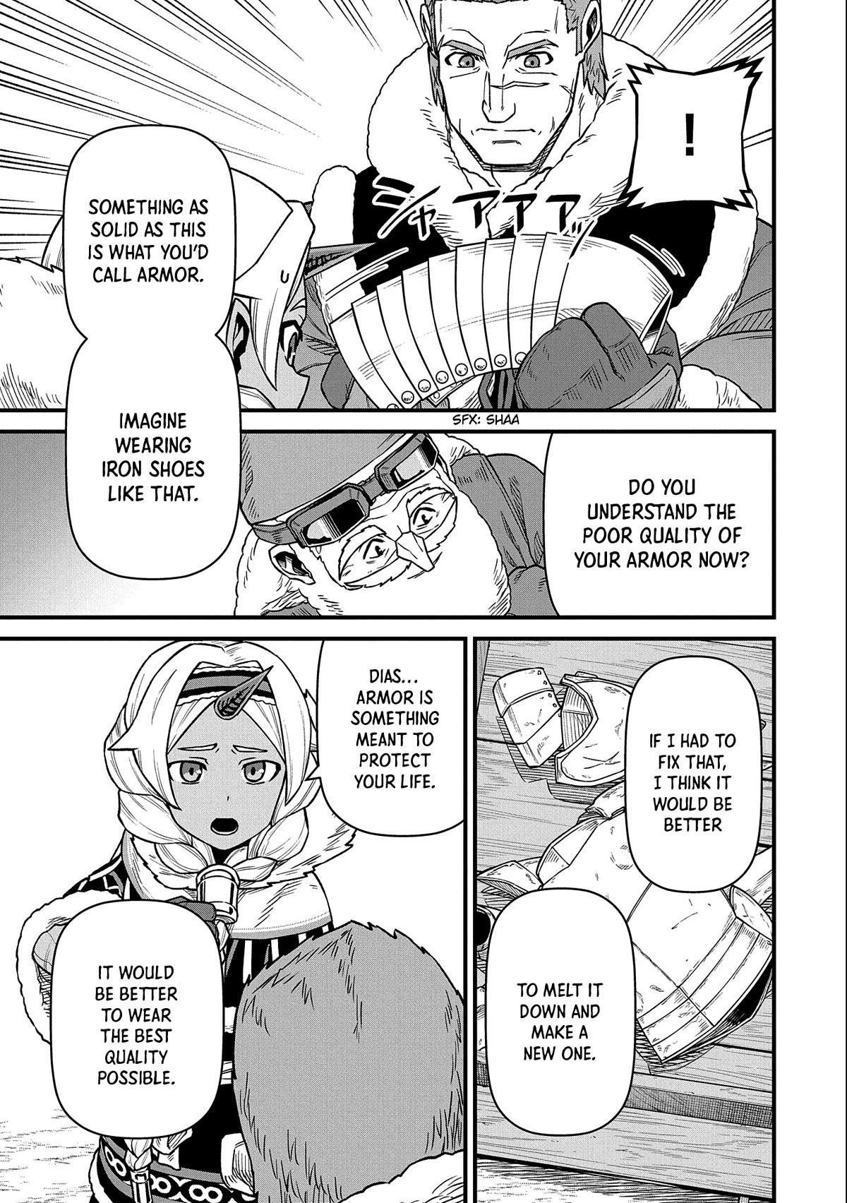 The Population Of The Frontier Owner Starts With 0. "Dias The Blue" And A Blue Horned Girl. Chapter 45 page 32 - Chapter 45