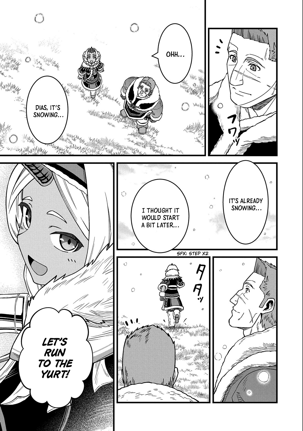 The Population Of The Frontier Owner Starts With 0. "Dias The Blue" And A Blue Horned Girl. Chapter 45 page 34 - Chapter 45