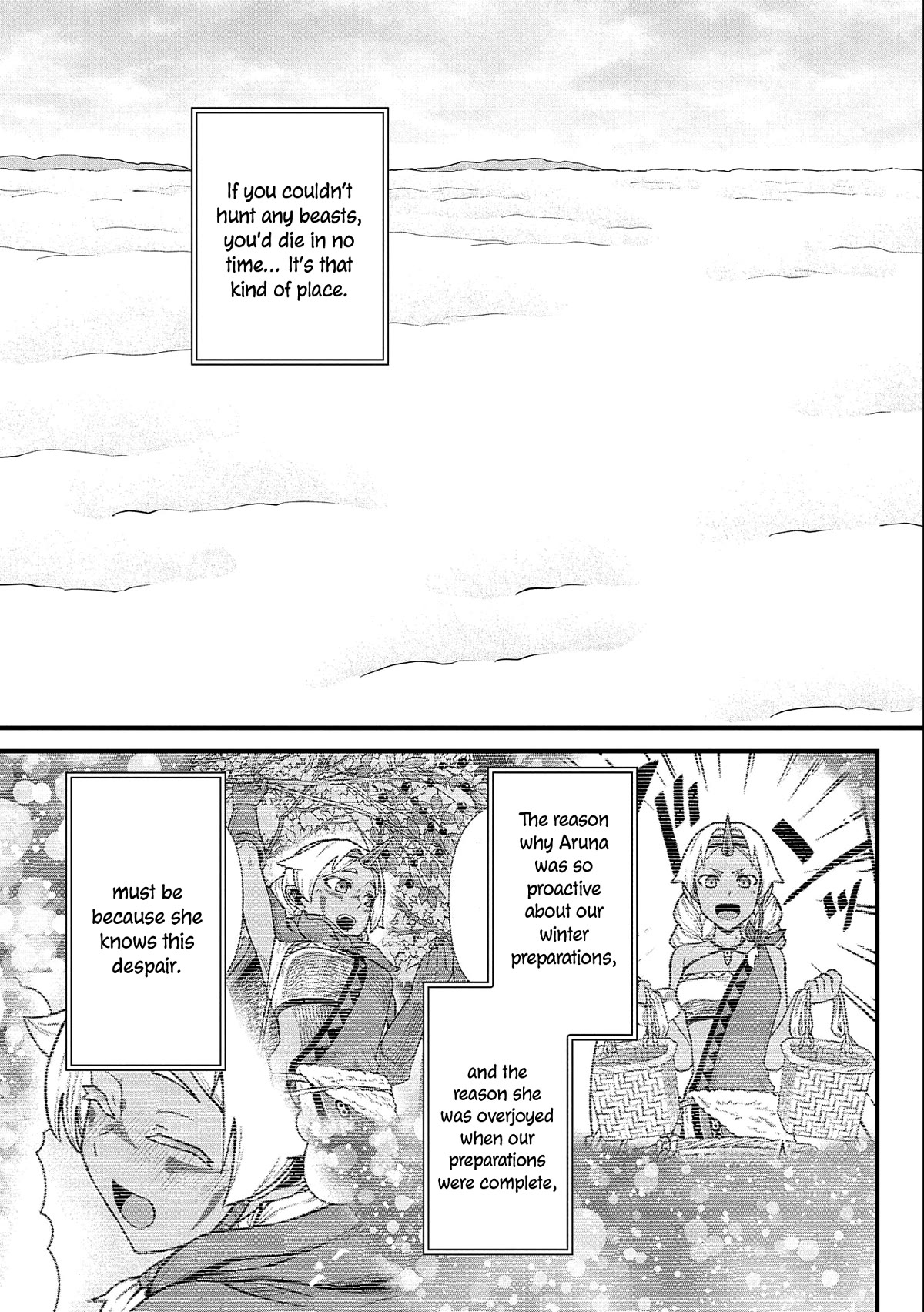 The Population Of The Frontier Owner Starts With 0. "Dias The Blue" And A Blue Horned Girl. Chapter 46 page 10 - Chapter 46