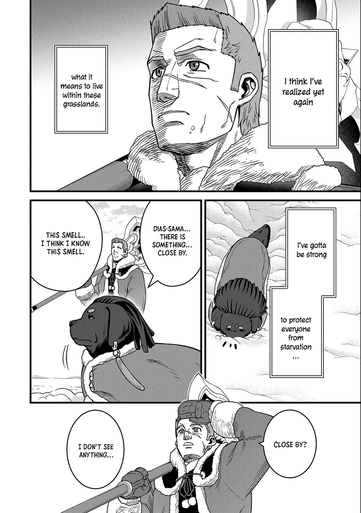 The Population Of The Frontier Owner Starts With 0. "Dias The Blue" And A Blue Horned Girl. Chapter 46 page 11 - Chapter 46