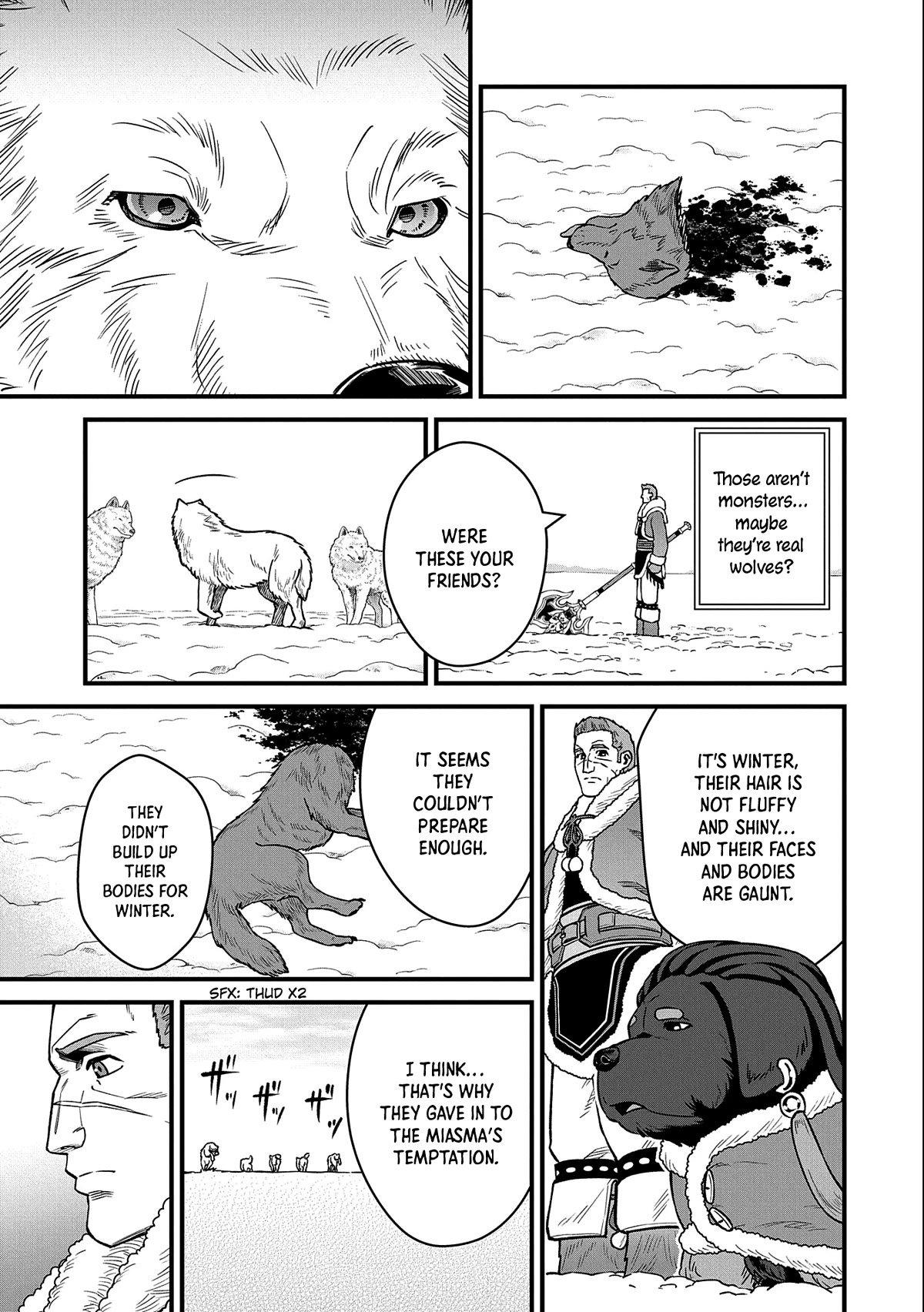 The Population Of The Frontier Owner Starts With 0. "Dias The Blue" And A Blue Horned Girl. Chapter 46 page 24 - Chapter 46