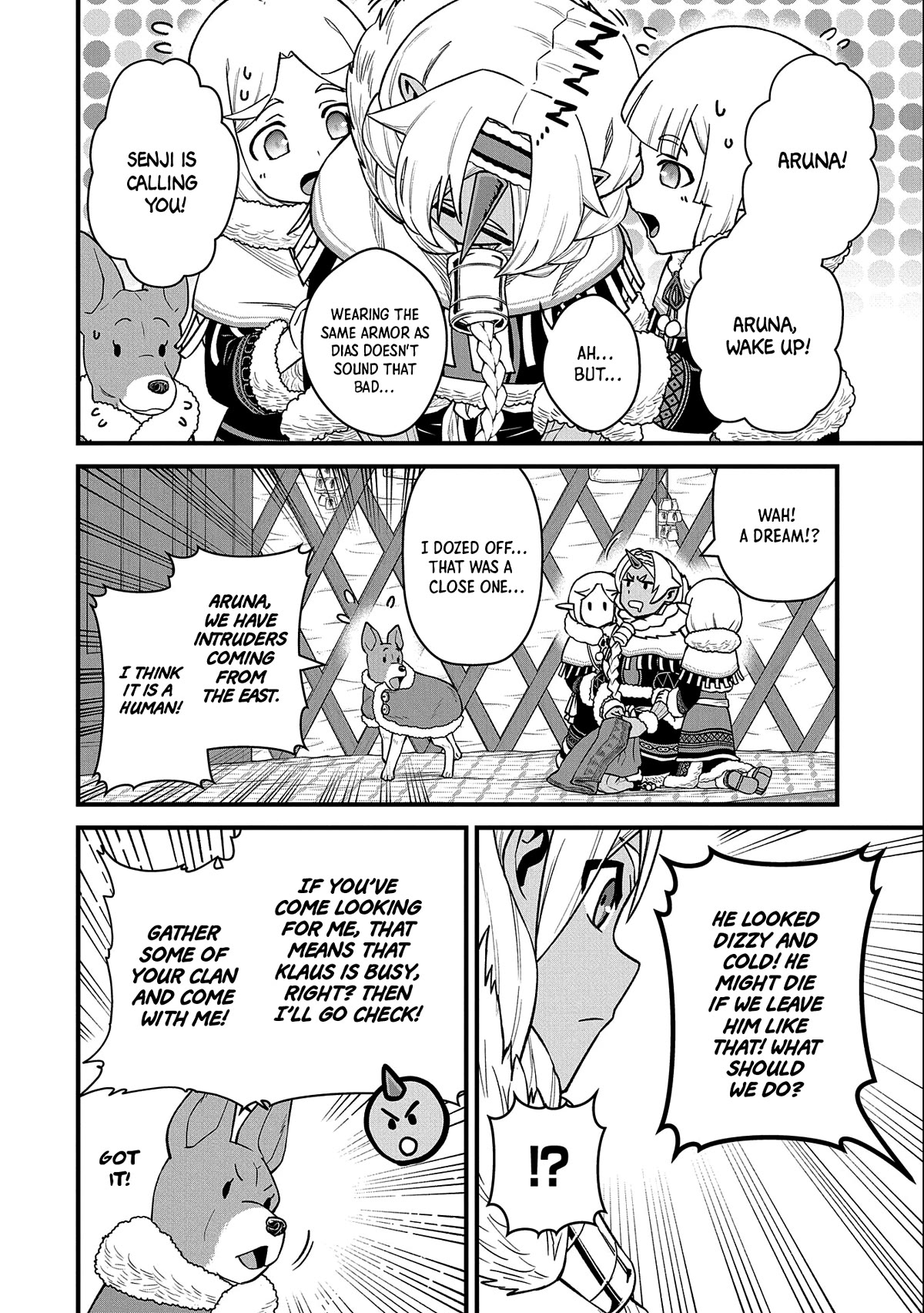 The Population Of The Frontier Owner Starts With 0. "Dias The Blue" And A Blue Horned Girl. Chapter 46 page 27 - Chapter 46