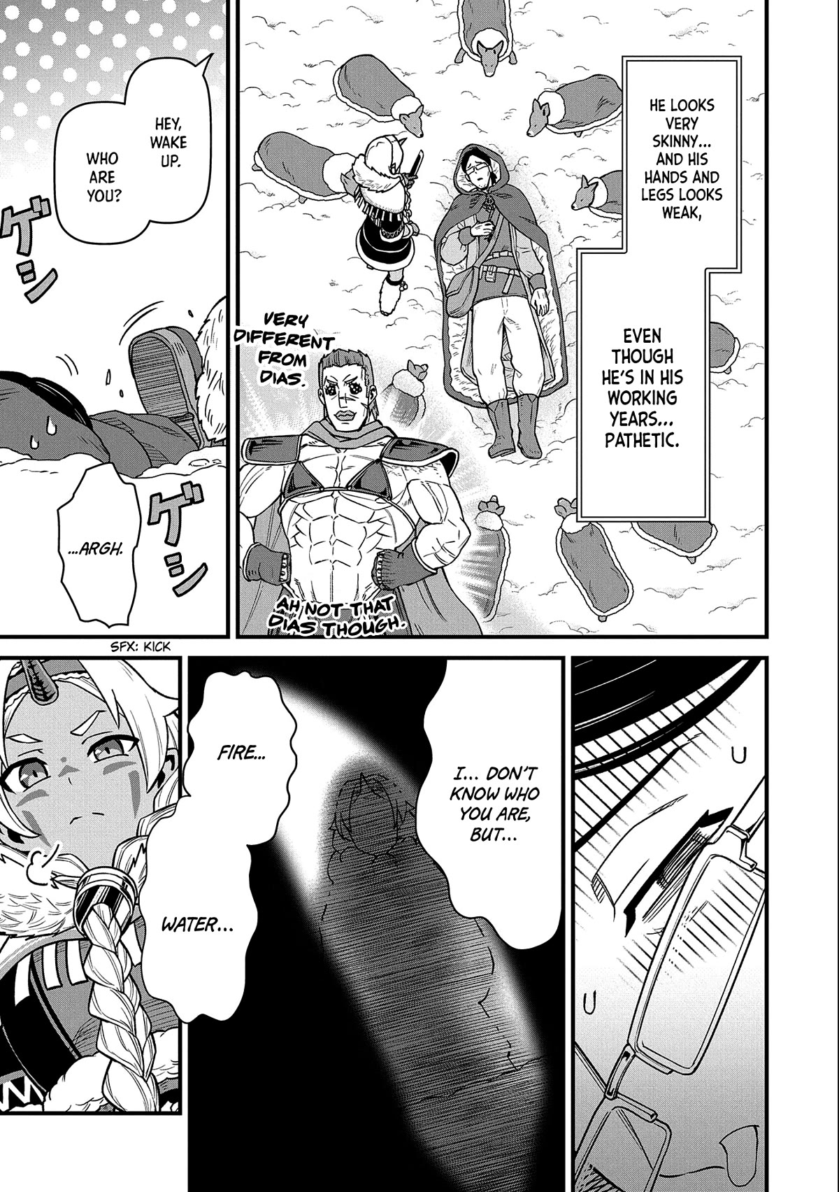 The Population Of The Frontier Owner Starts With 0. "Dias The Blue" And A Blue Horned Girl. Chapter 46 page 32 - Chapter 46