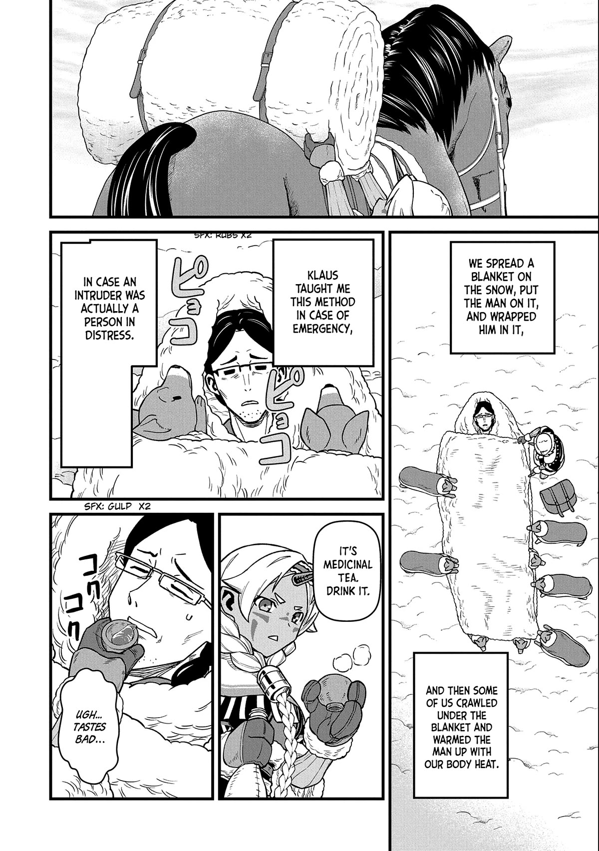 The Population Of The Frontier Owner Starts With 0. "Dias The Blue" And A Blue Horned Girl. Chapter 46 page 33 - Chapter 46