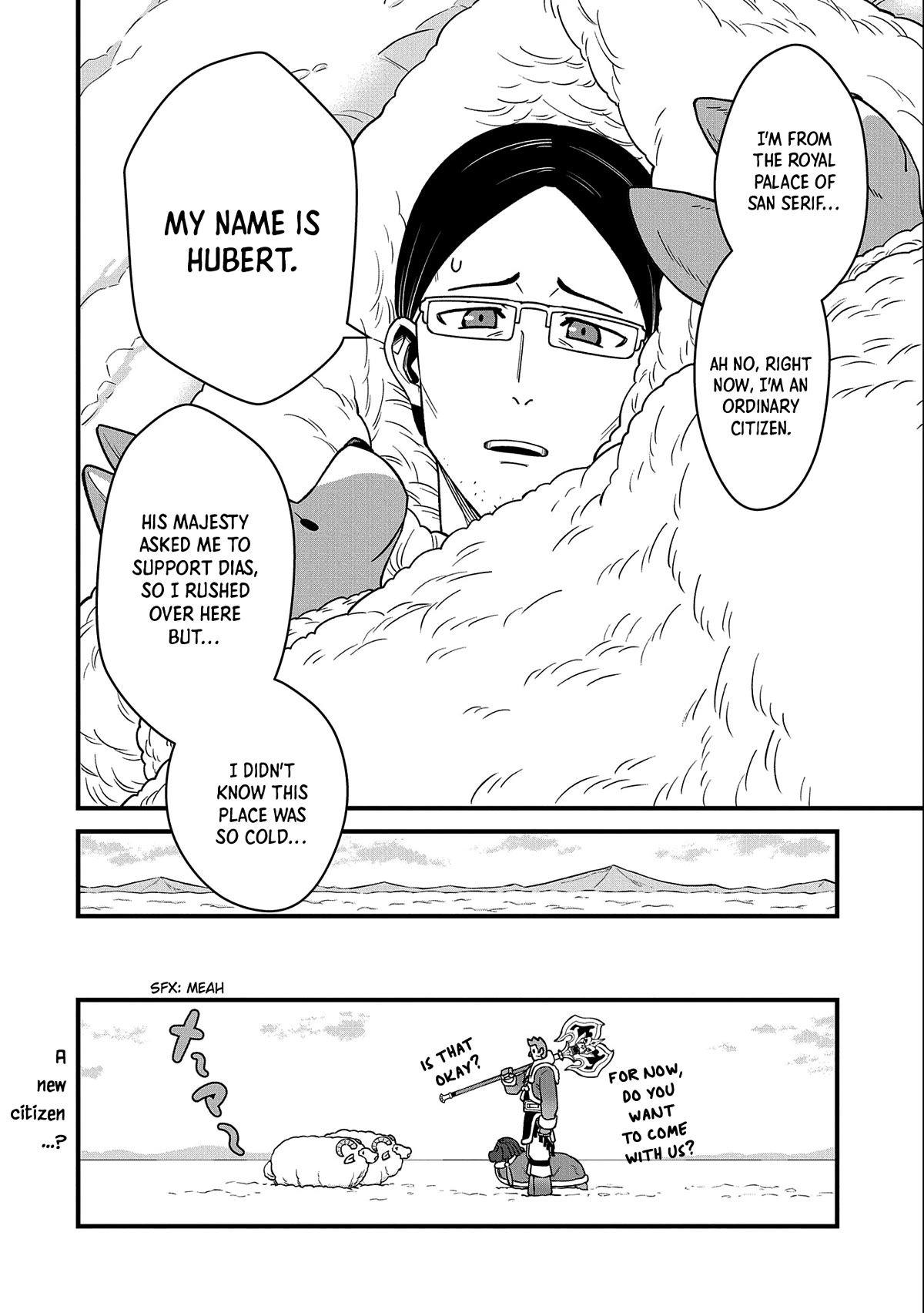 The Population Of The Frontier Owner Starts With 0. "Dias The Blue" And A Blue Horned Girl. Chapter 46 page 35 - Chapter 46