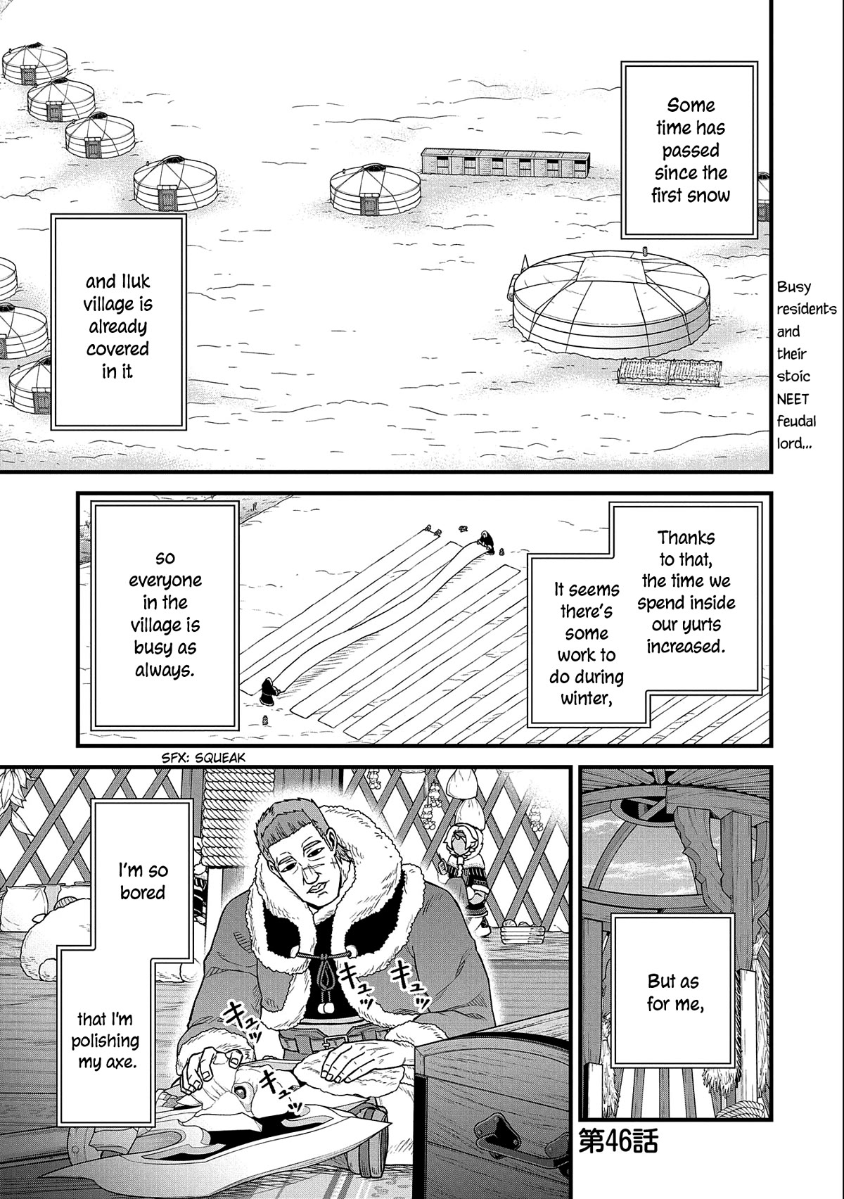 The Population Of The Frontier Owner Starts With 0. "Dias The Blue" And A Blue Horned Girl. Chapter 46 page 4 - Chapter 46