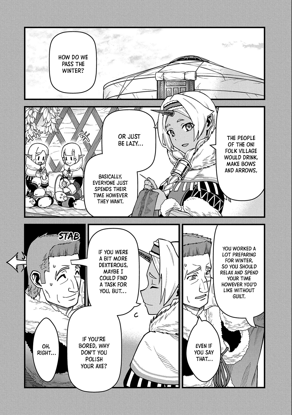 The Population Of The Frontier Owner Starts With 0. "Dias The Blue" And A Blue Horned Girl. Chapter 46 page 5 - Chapter 46