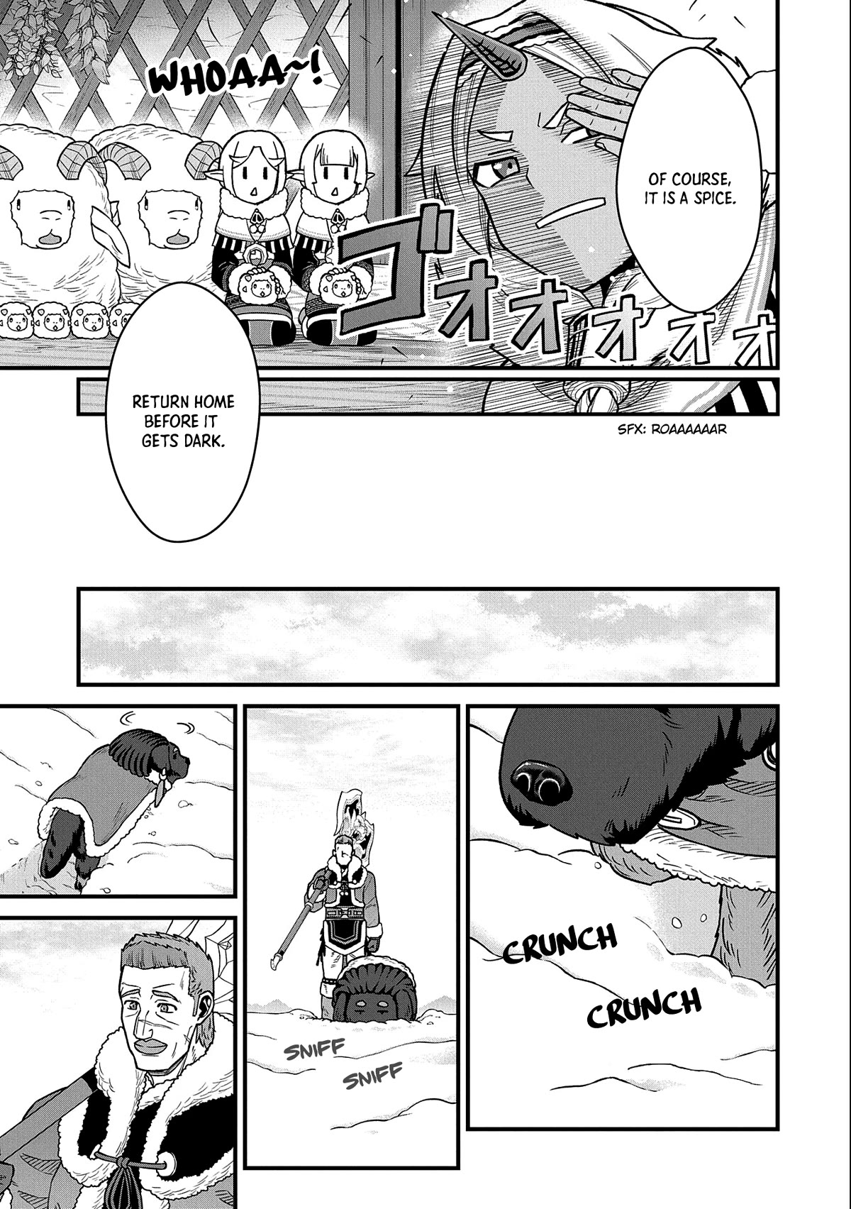 The Population Of The Frontier Owner Starts With 0. "Dias The Blue" And A Blue Horned Girl. Chapter 46 page 8 - Chapter 46