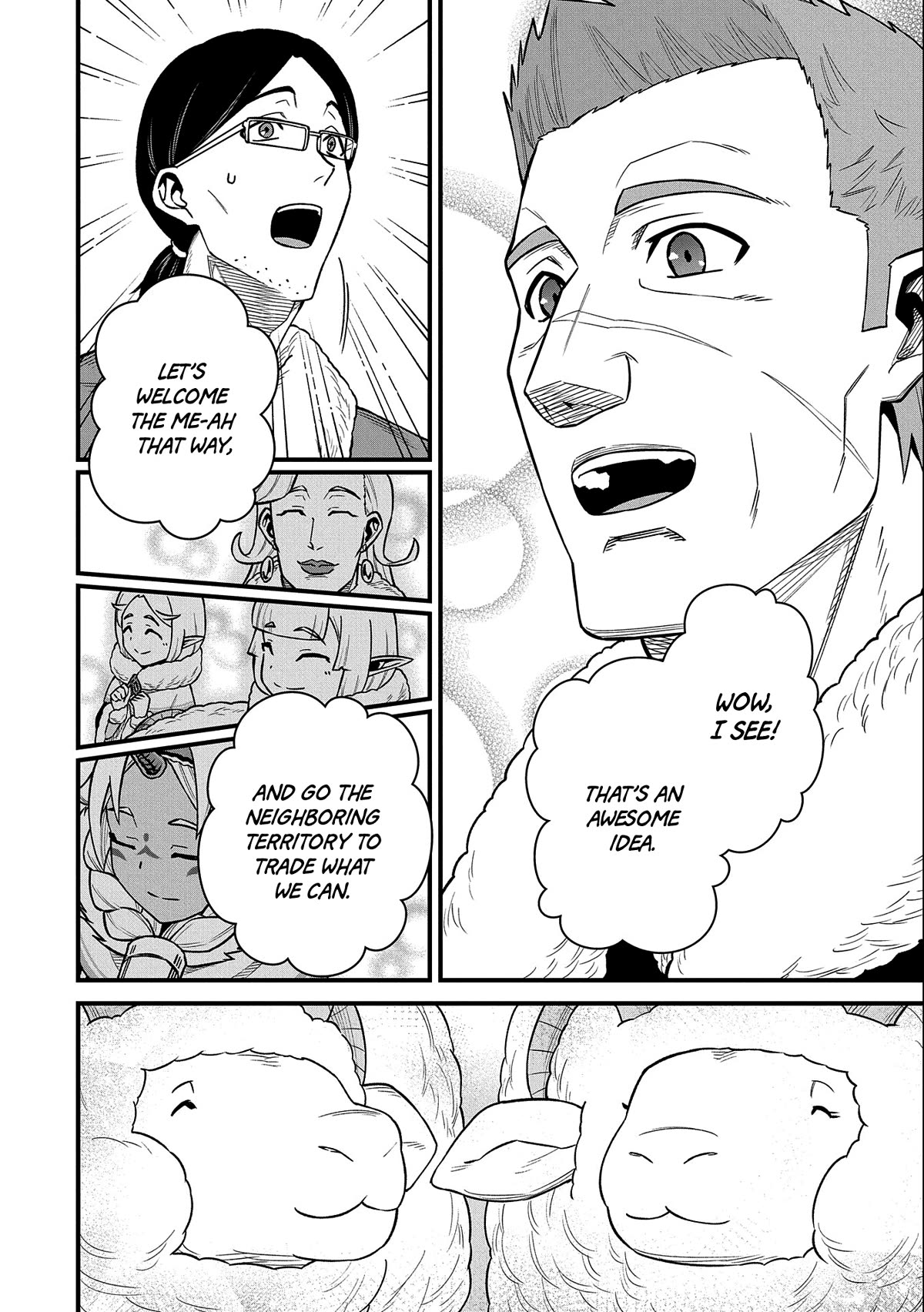 The Population Of The Frontier Owner Starts With 0. "Dias The Blue" And A Blue Horned Girl. Chapter 47 page 18 - Chapter 47