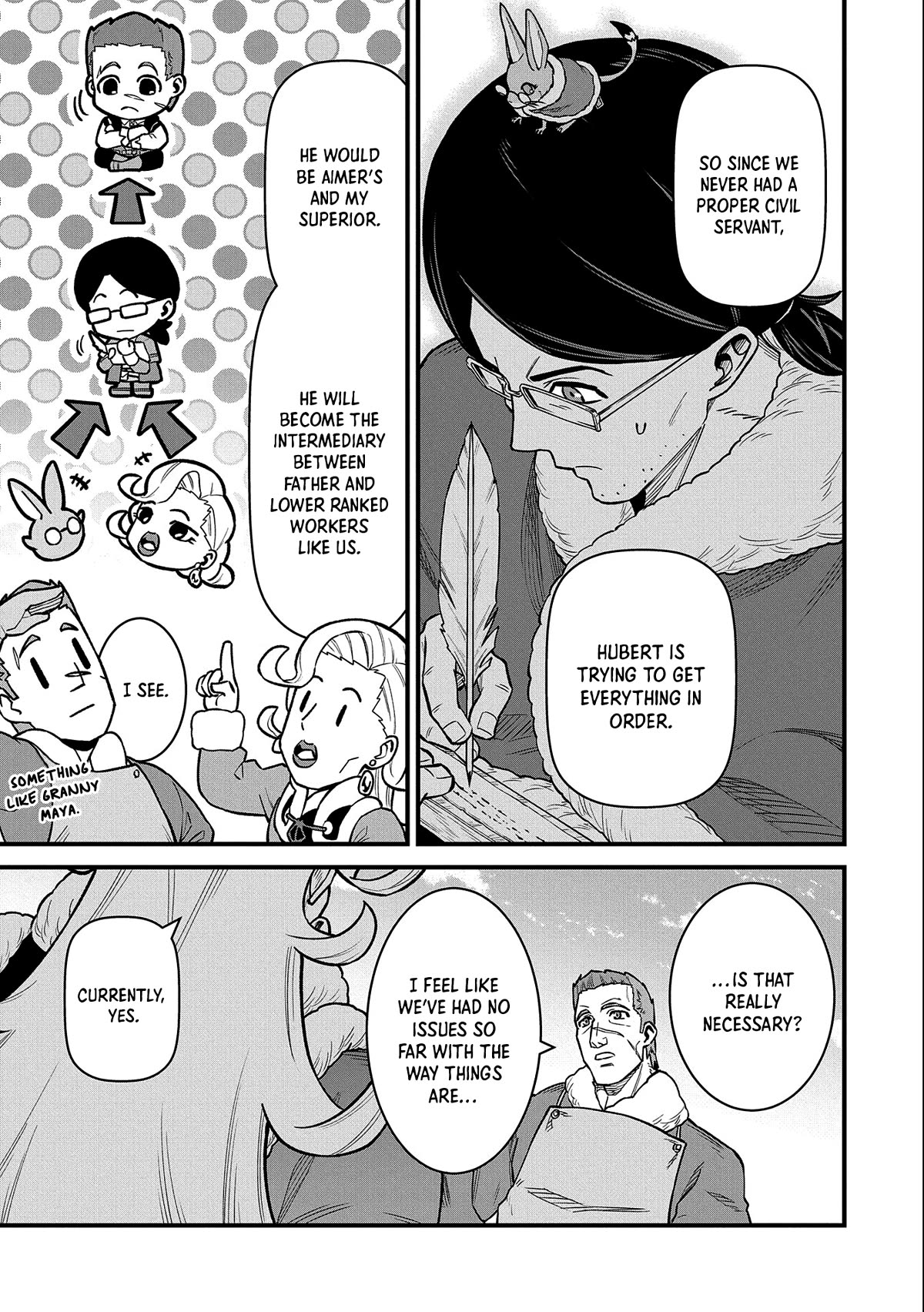 The Population Of The Frontier Owner Starts With 0. "Dias The Blue" And A Blue Horned Girl. Chapter 47 page 23 - Chapter 47