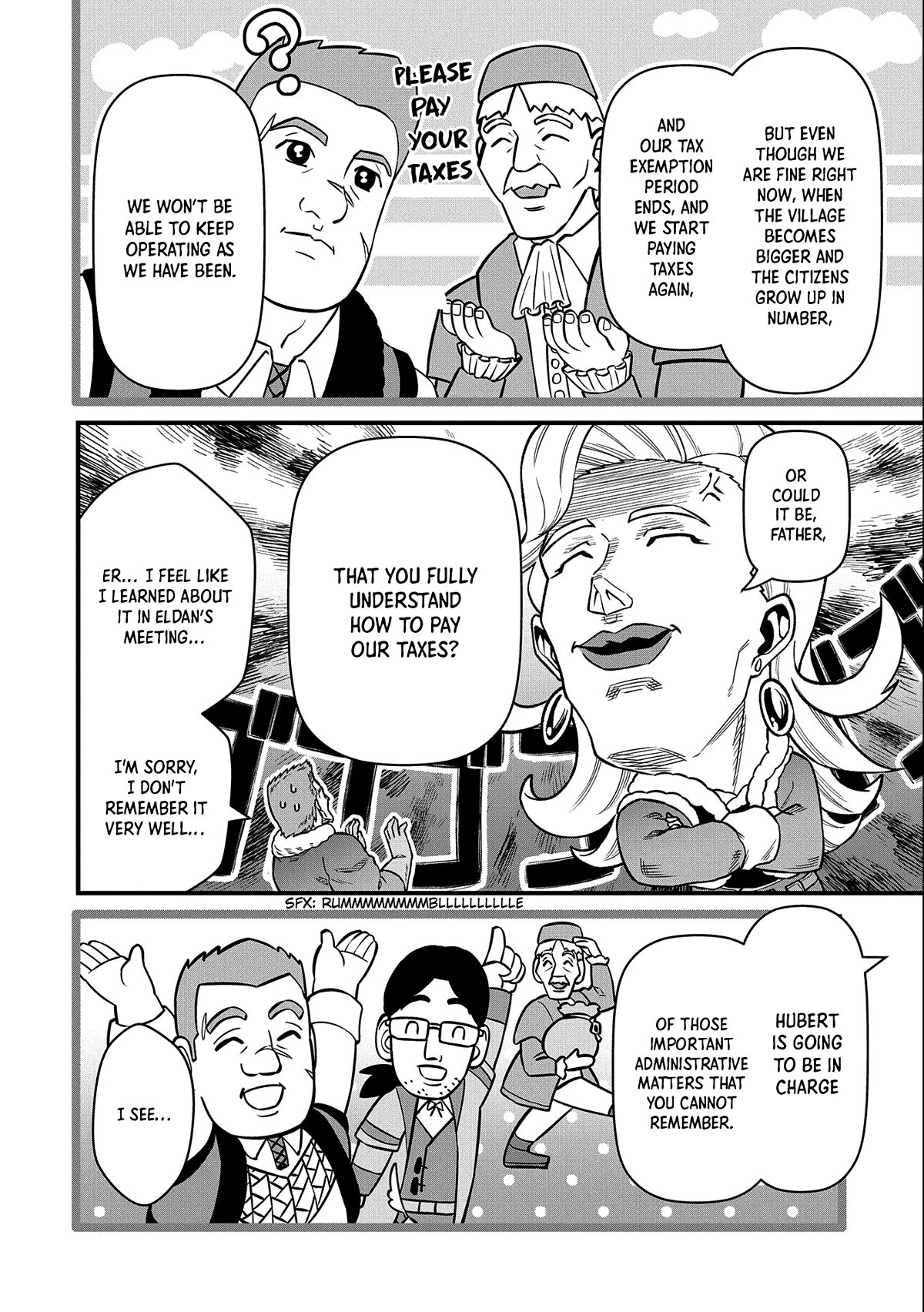 The Population Of The Frontier Owner Starts With 0. "Dias The Blue" And A Blue Horned Girl. Chapter 47 page 24 - Chapter 47