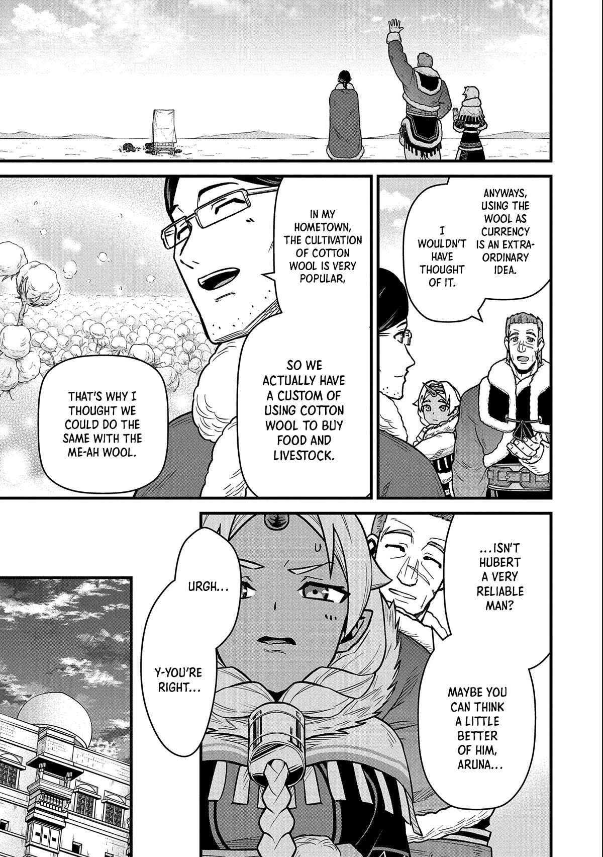 The Population Of The Frontier Owner Starts With 0. "Dias The Blue" And A Blue Horned Girl. Chapter 47 page 33 - Chapter 47