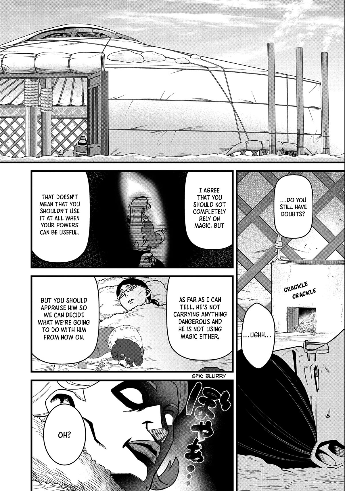 The Population Of The Frontier Owner Starts With 0. "Dias The Blue" And A Blue Horned Girl. Chapter 47 page 6 - Chapter 47