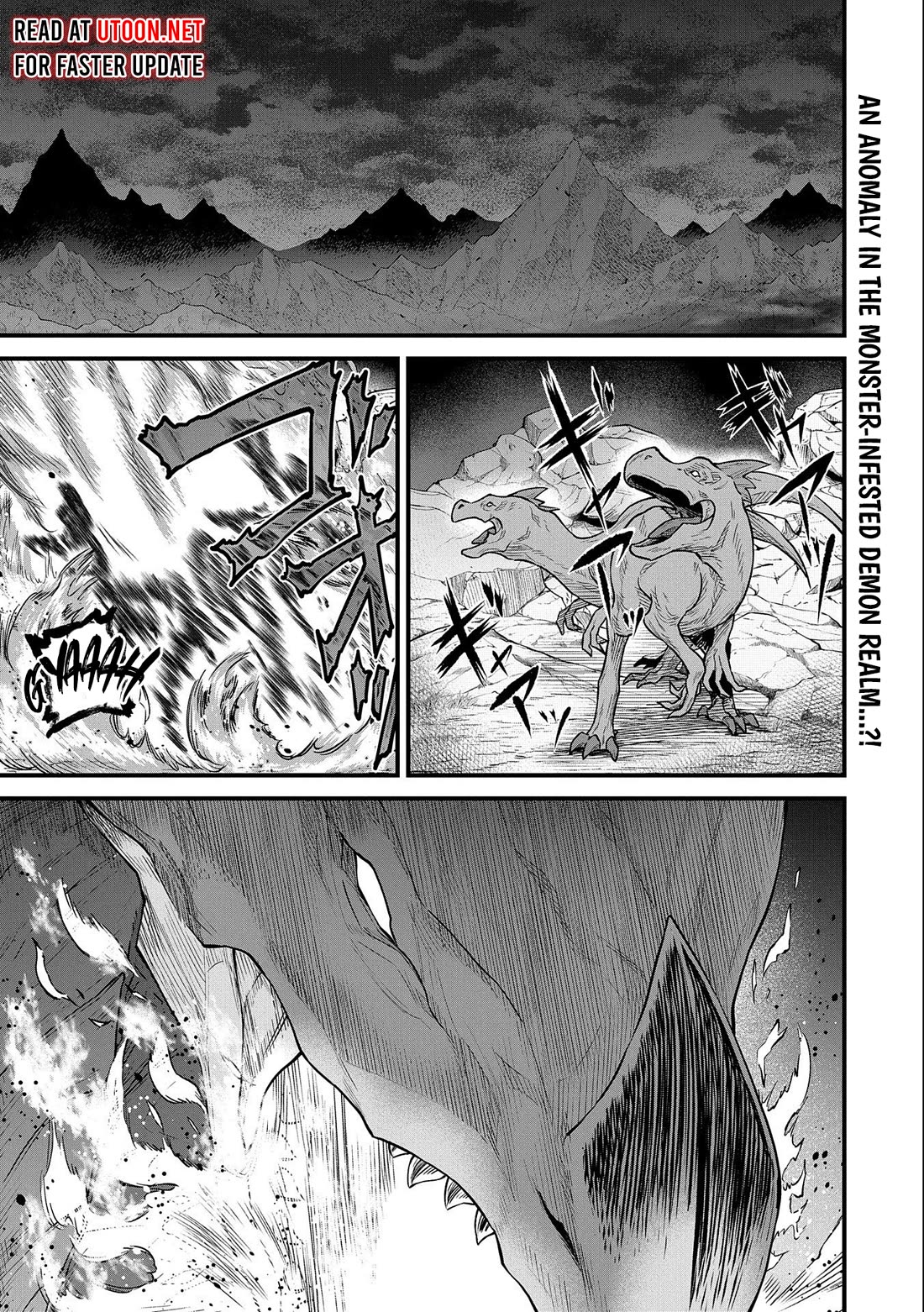 The Population Of The Frontier Owner Starts With 0. "Dias The Blue" And A Blue Horned Girl. Chapter 48 page 1 - Chapter 48