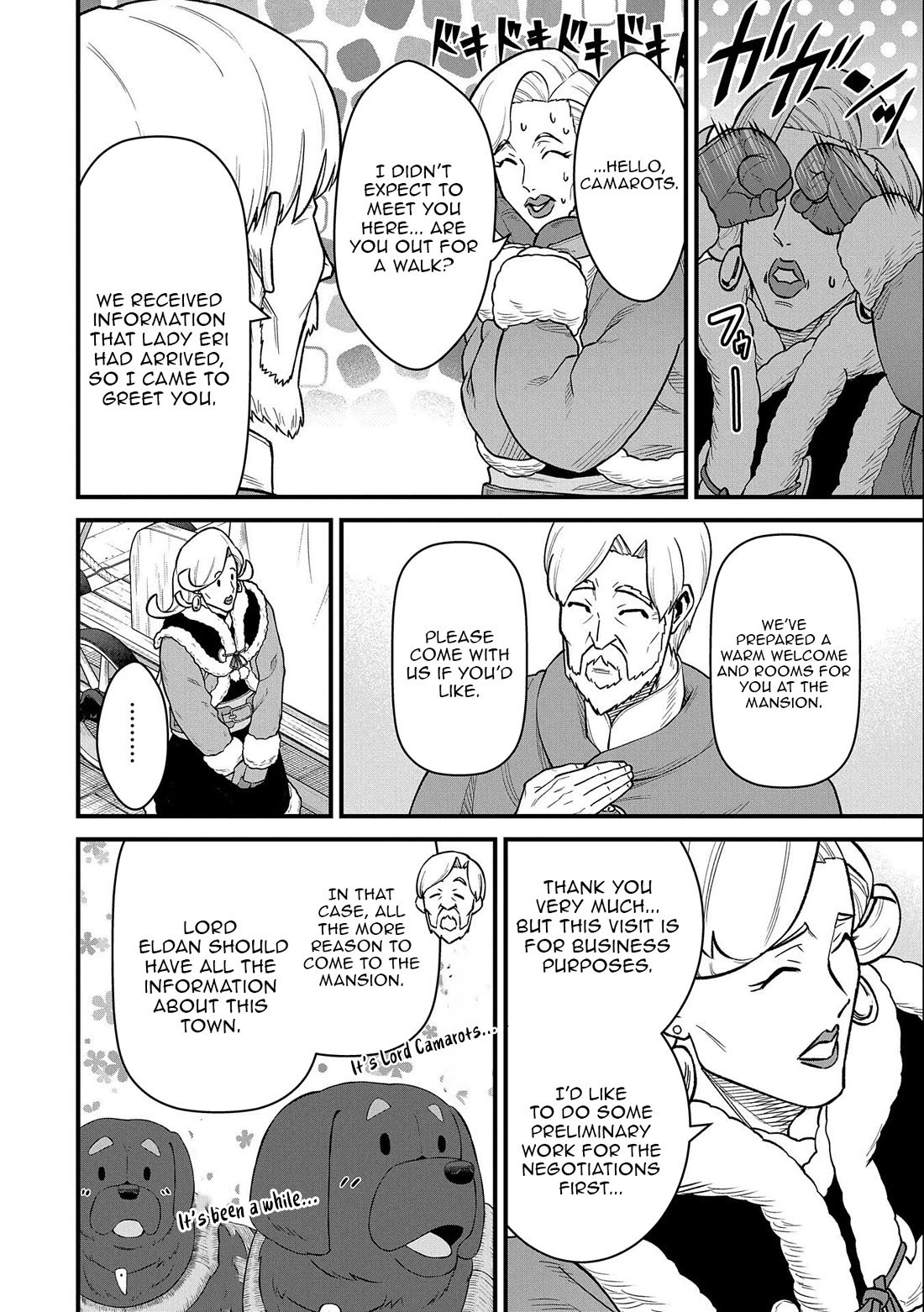 The Population Of The Frontier Owner Starts With 0. "Dias The Blue" And A Blue Horned Girl. Chapter 48 page 10 - Chapter 48