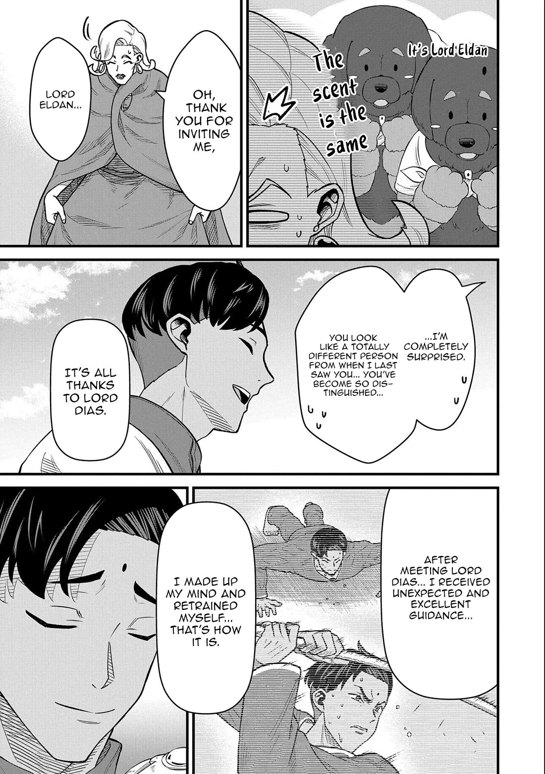 The Population Of The Frontier Owner Starts With 0. "Dias The Blue" And A Blue Horned Girl. Chapter 48 page 15 - Chapter 48