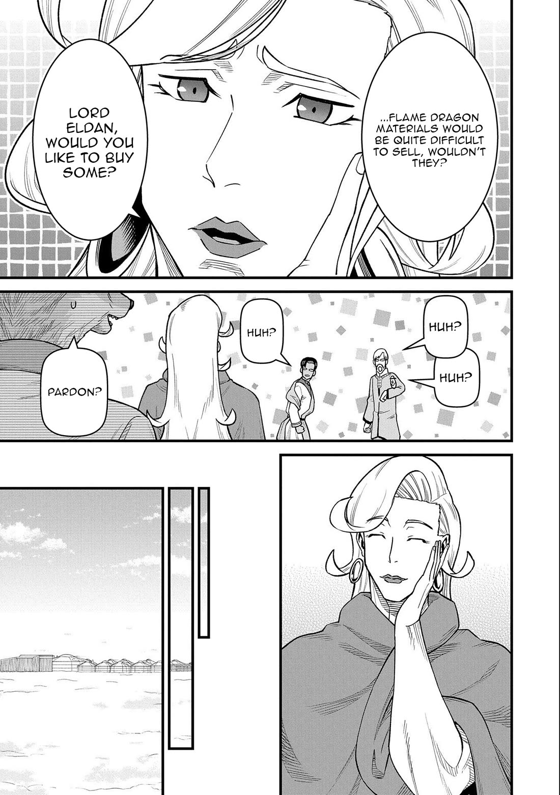 The Population Of The Frontier Owner Starts With 0. "Dias The Blue" And A Blue Horned Girl. Chapter 48 page 23 - Chapter 48