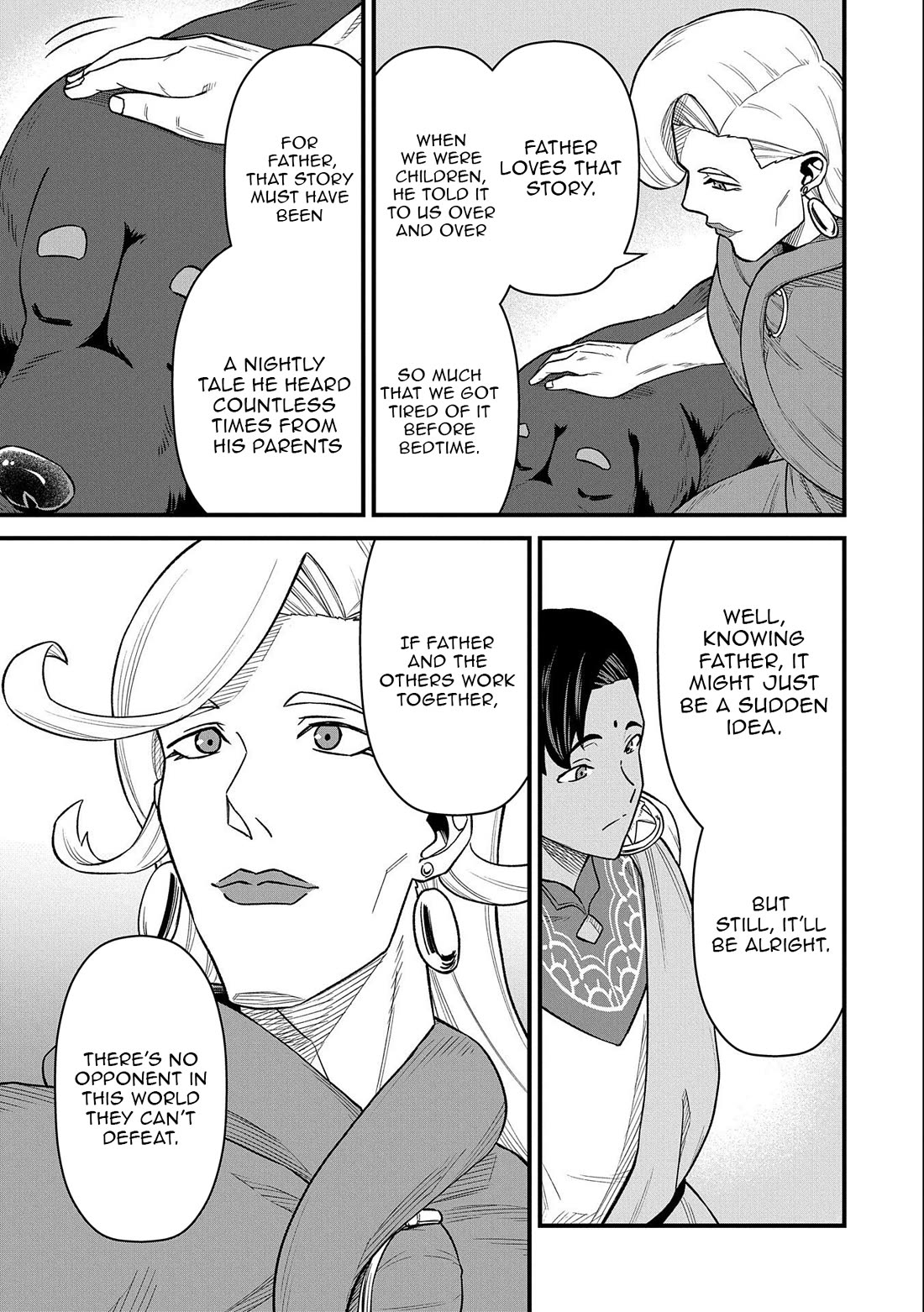 The Population Of The Frontier Owner Starts With 0. "Dias The Blue" And A Blue Horned Girl. Chapter 48 page 29 - Chapter 48